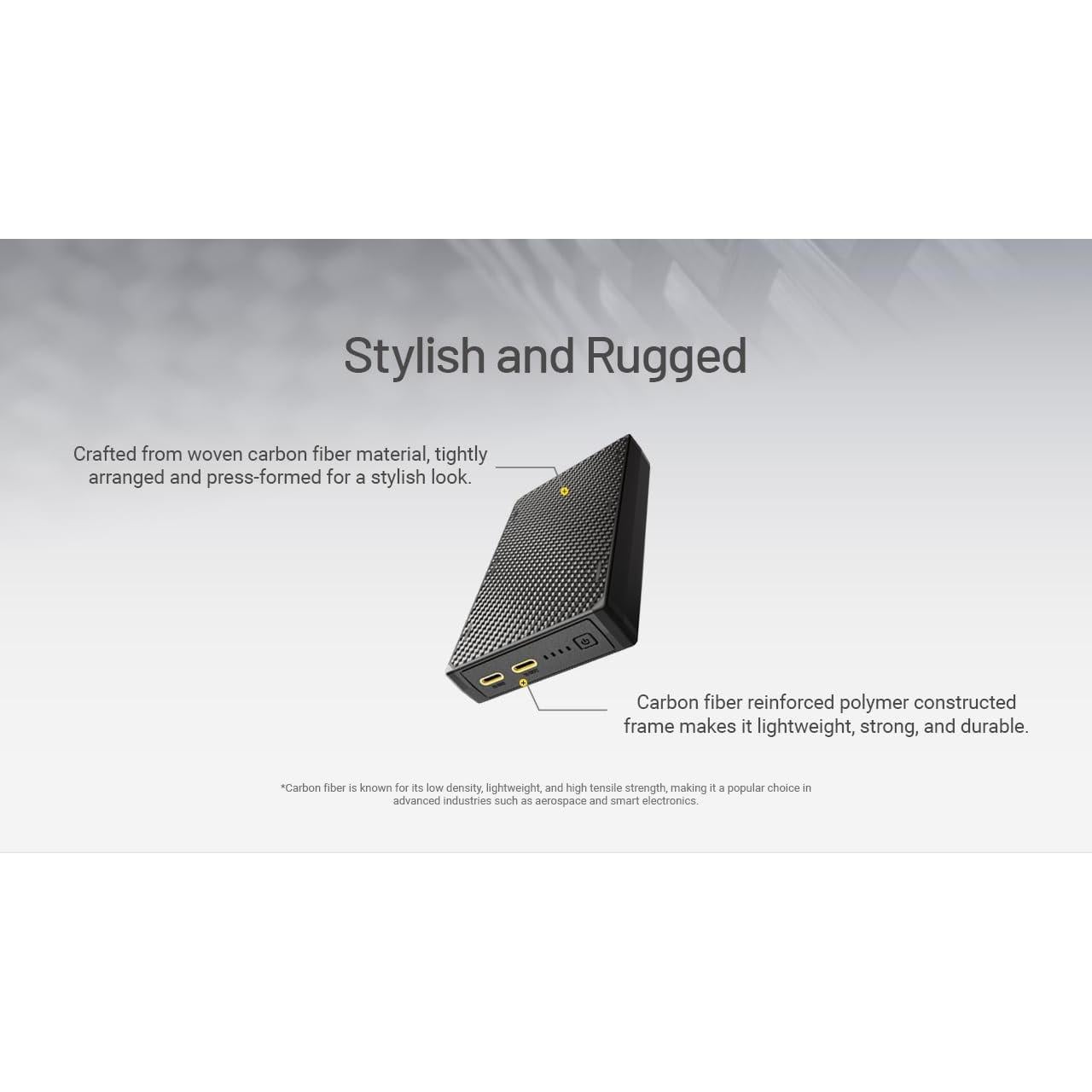 Banco de Energía Nitecore NB20000 Gen 3 20000mAh Carga Rápida