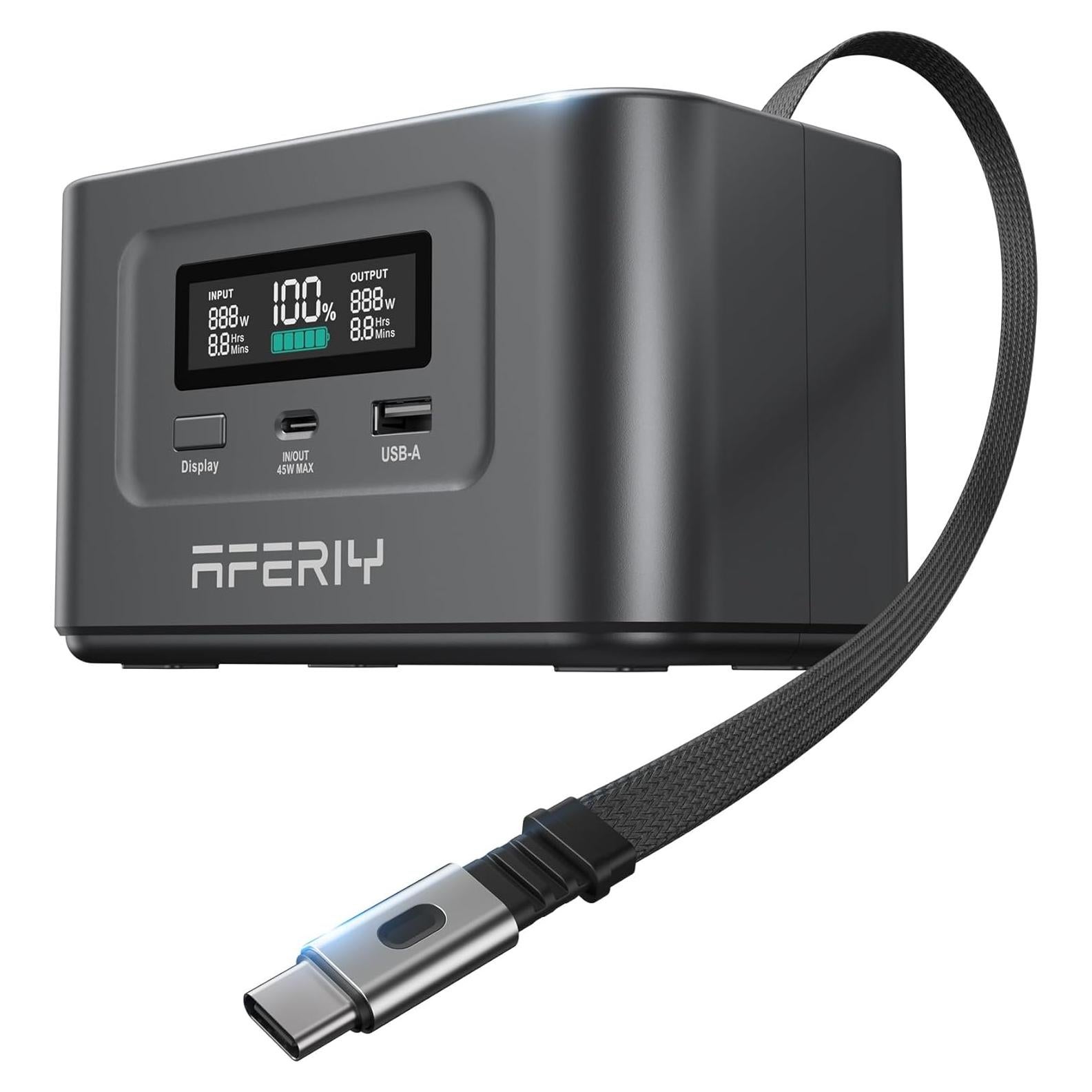 Estación de Energía Portátil AFERIY Nano100 145W 99.2Wh