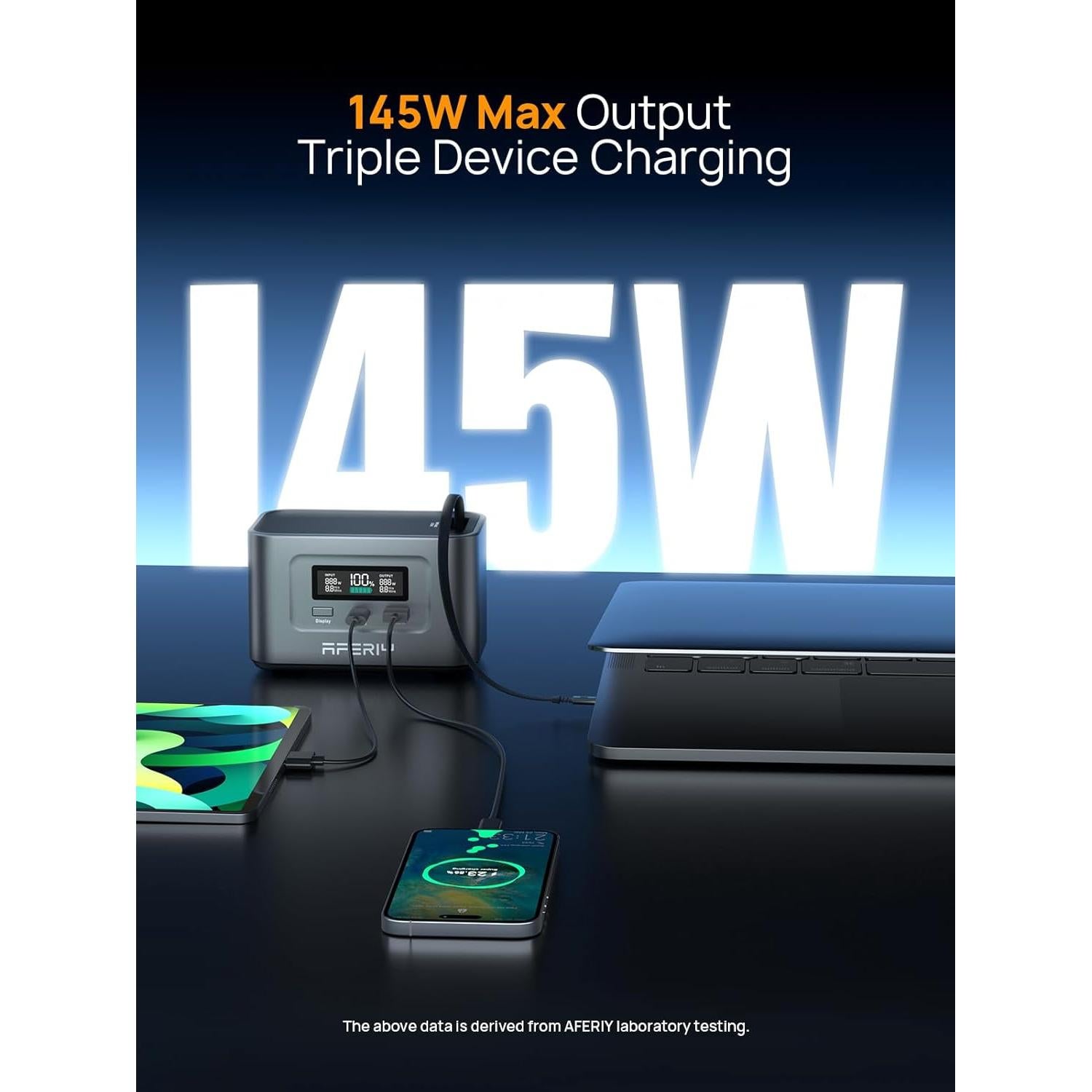 Estación de Energía Portátil AFERIY Nano100 145W 99.2Wh