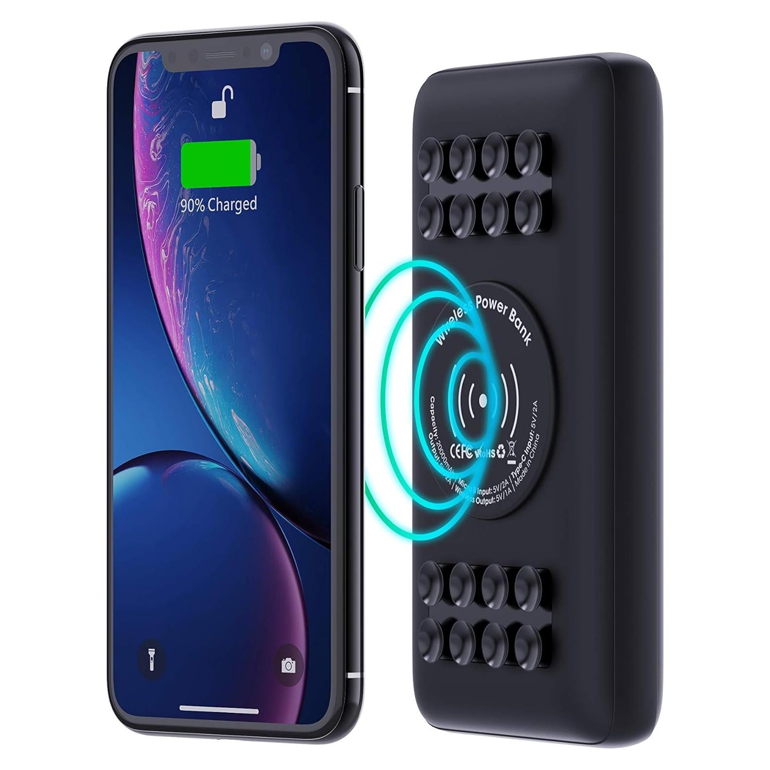 Banco de Energía Inalámbrico 20000 mAh TSBar Carga Rápida USB-C