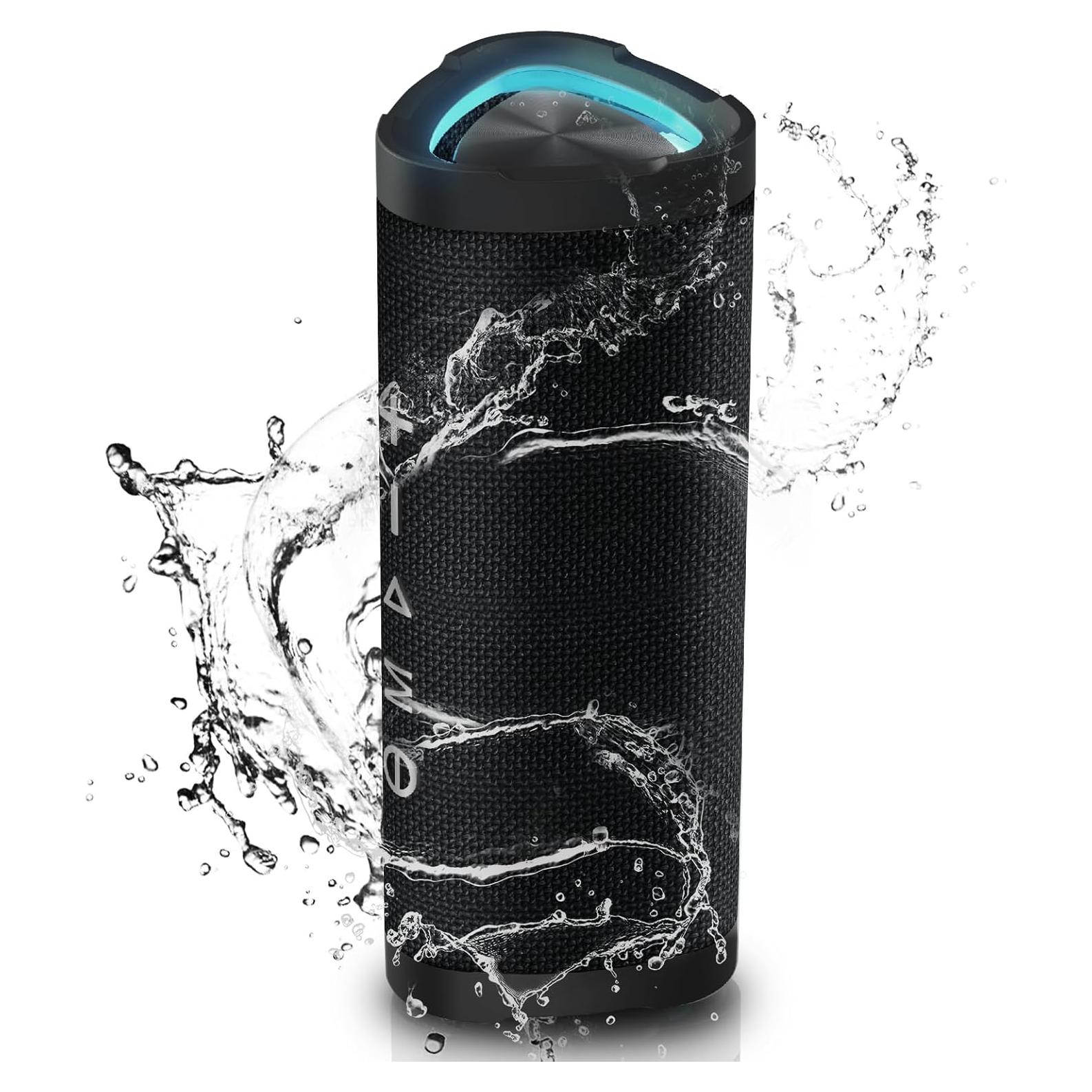 Altavoz Bluetooth Vanzon V40 Portátil IPX7 24W 24H Negro