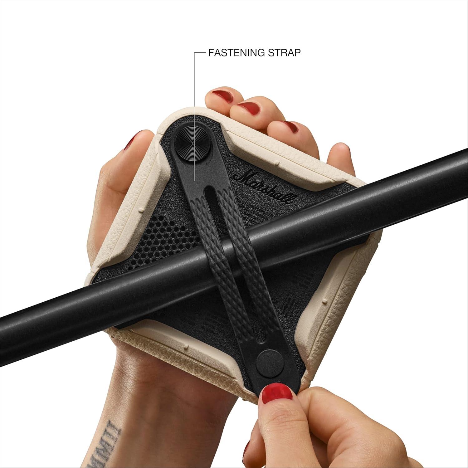 Altavoz Portátil Bluetooth Marshall Willen II - Crema, 17h Batería