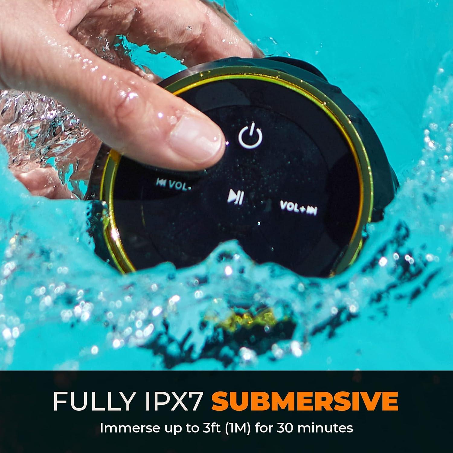 Altavoz Bluetooth iFox IPX7 Portátil Impermeable para Ducha