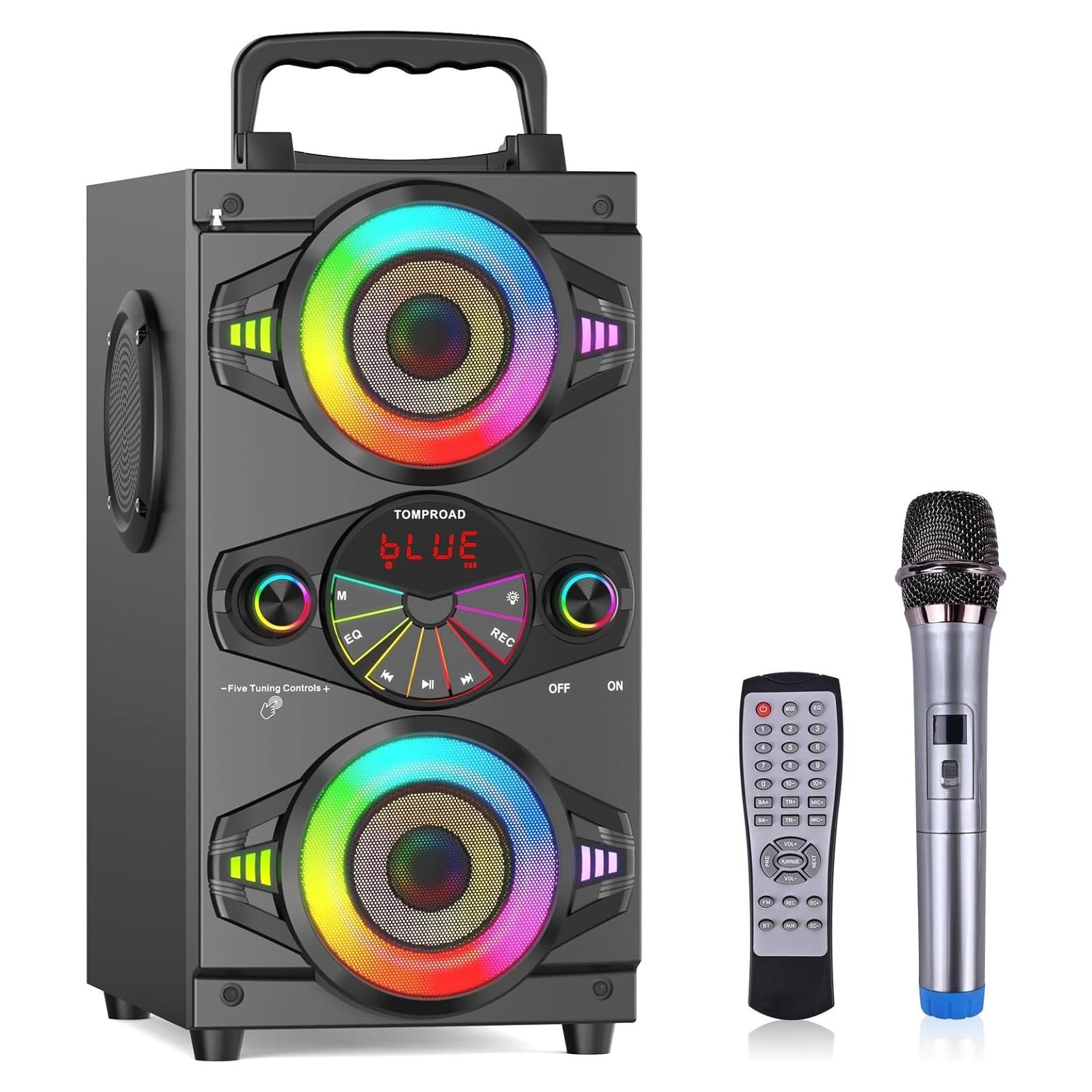 Altavoz Bluetooth TOMPROAD A52 60W Inalámbrico con Subwoofer