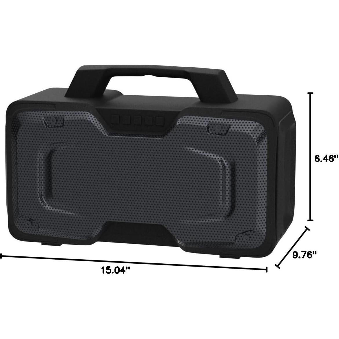 Altavoz Bluetooth BUGANI M118 80W Impermeable IPX7 Portátil