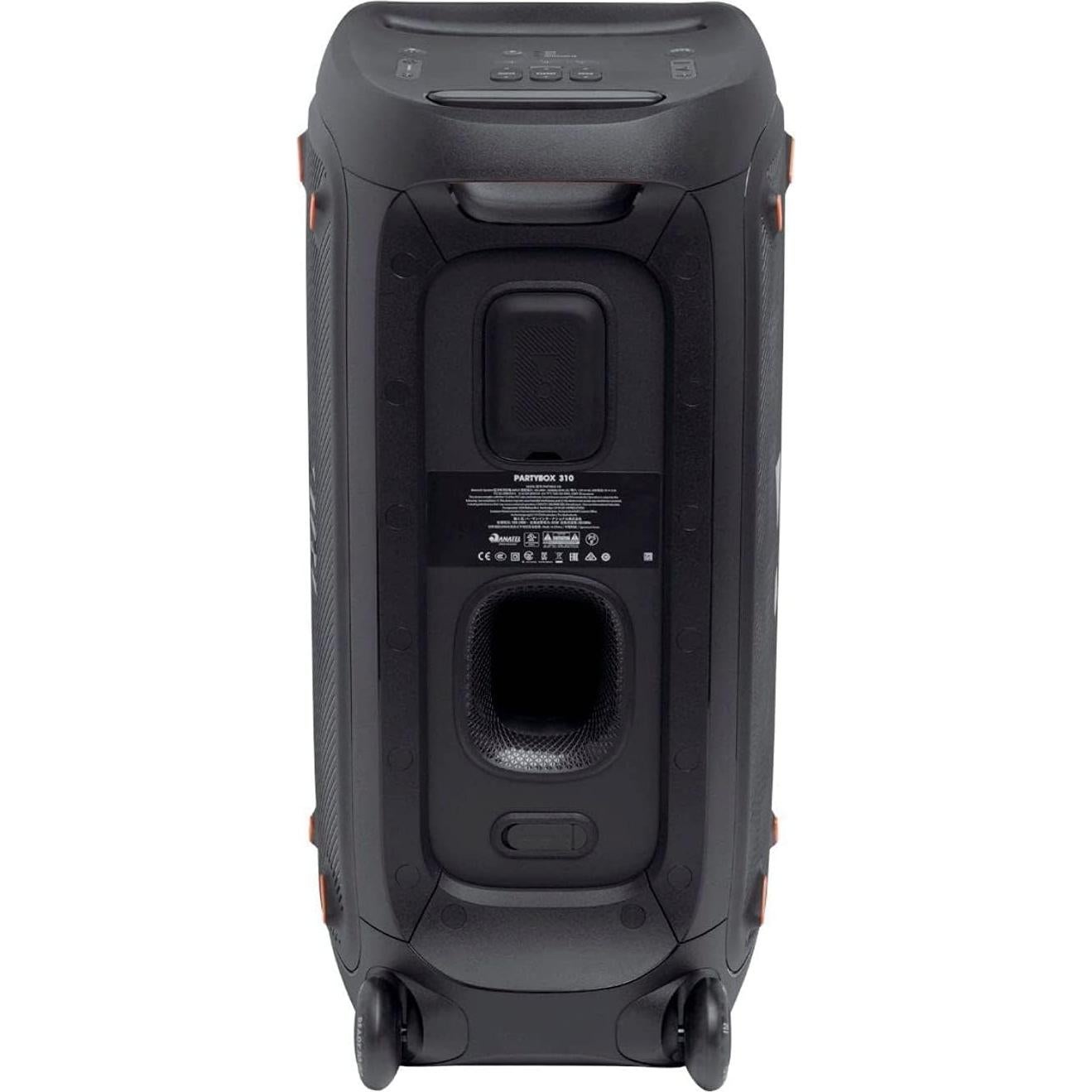 Altavoz portátil JBL PartyBox 310 - 240W, 18h batería, luces