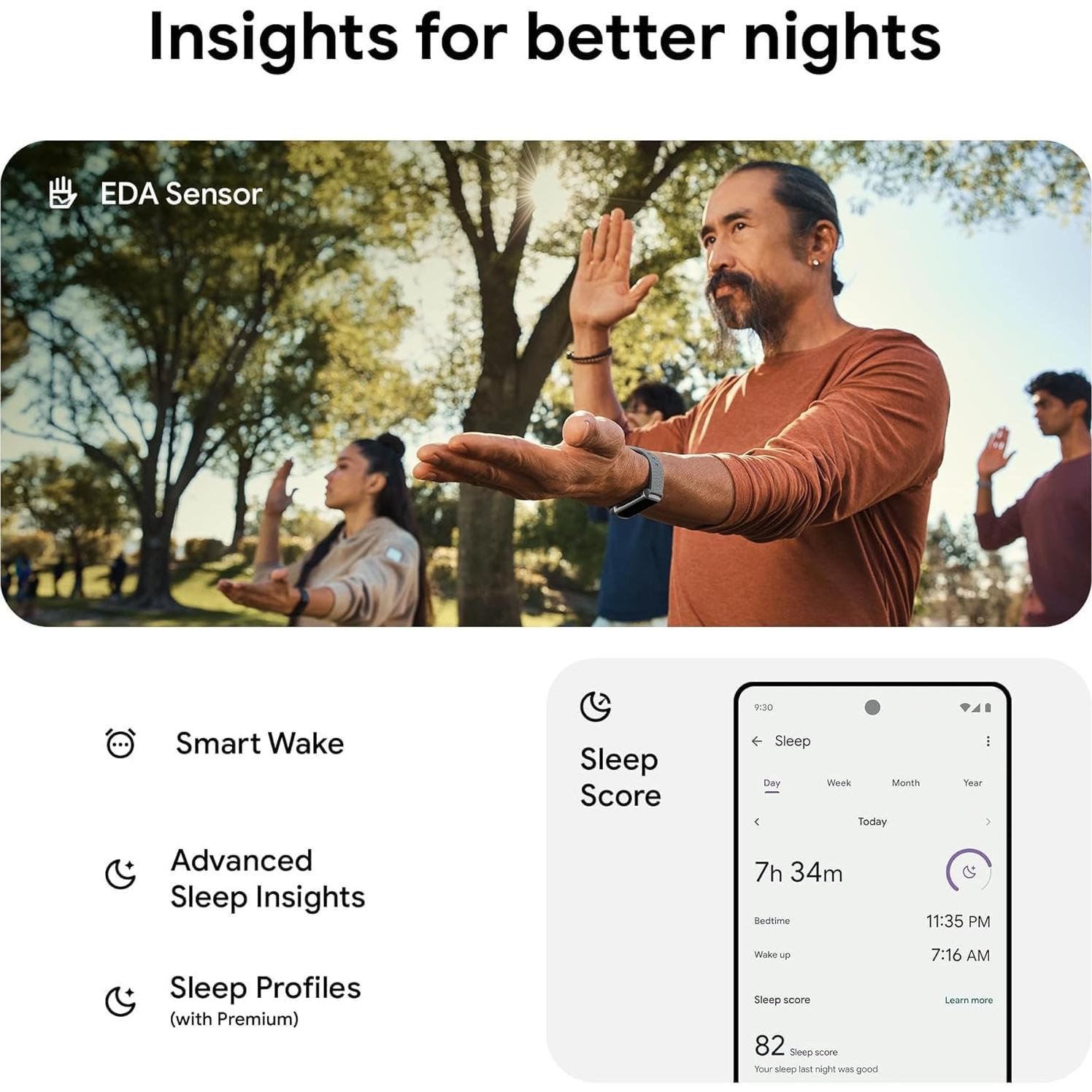 Fitbit Charge 6 Rastreador de Actividad con GPS y Monitoreo de Salud