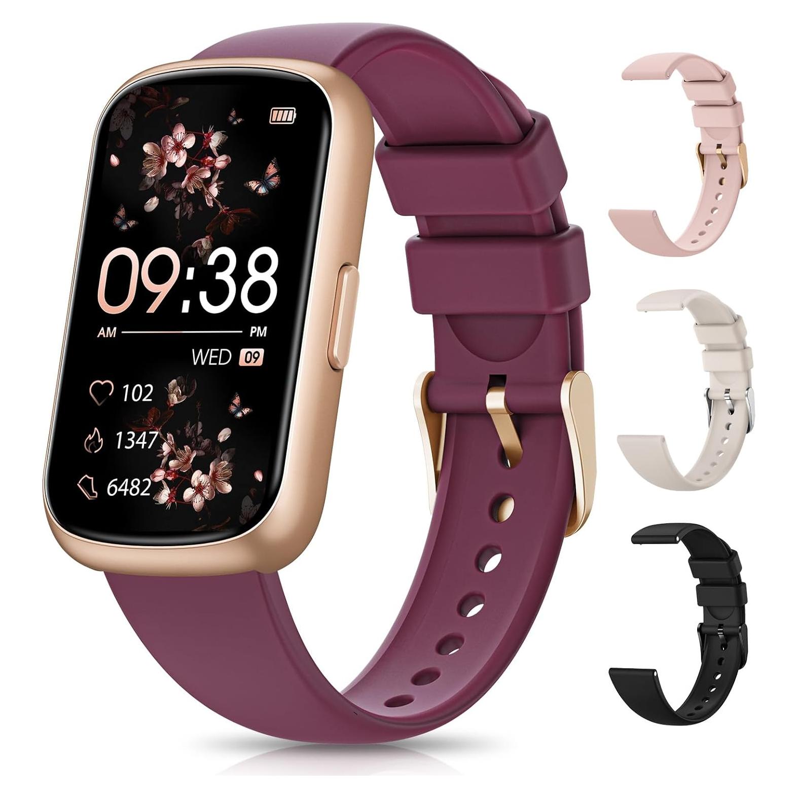 Reloj Inteligente RUXINGX CS5 para Mujeres con Monitor de Salud