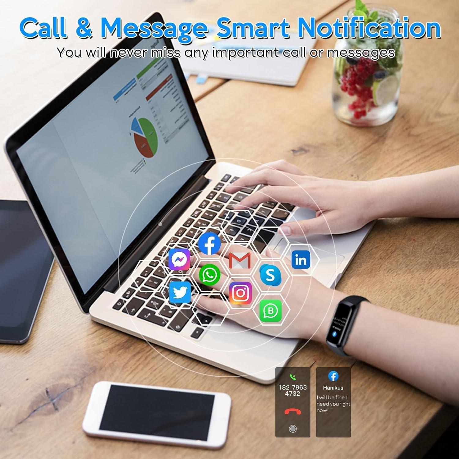 Reloj Inteligente Mckkymi 2025 con Monitor de Salud IP67