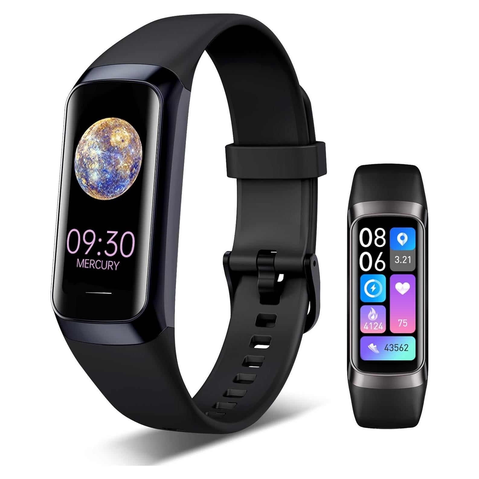 Rastreador de Fitness VUHIGIB con Pantalla AMOLED 1.1"