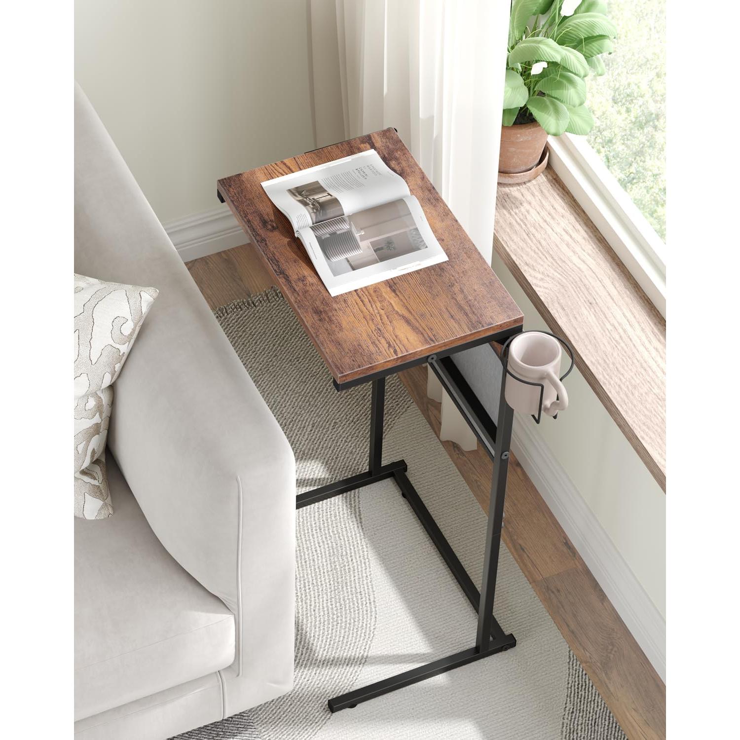 Mesa Lateral C Evermagin con Estación de Carga y Almacenamiento