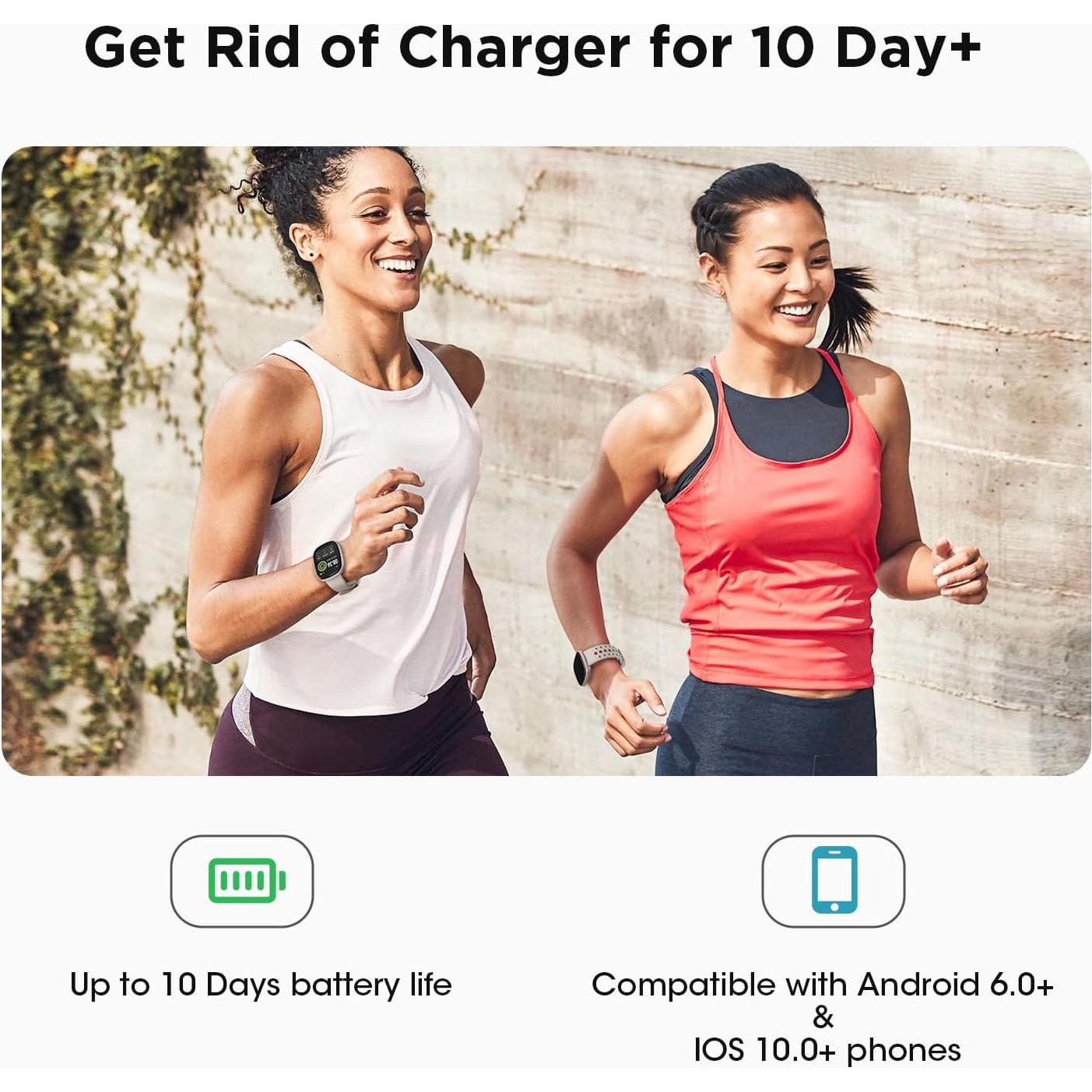 Reloj Inteligente Fitness Banlvs G56 con Monitor de Frecuencia Cardíaca