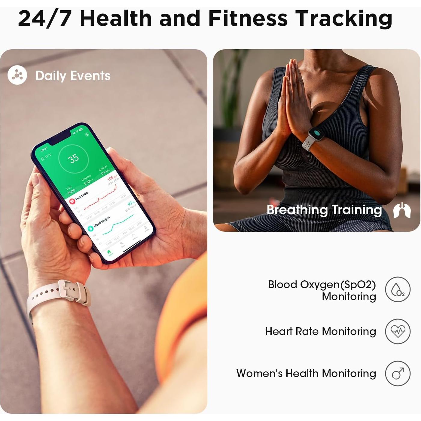 Reloj Inteligente Fitness Banlvs G56 con Monitor de Frecuencia Cardíaca