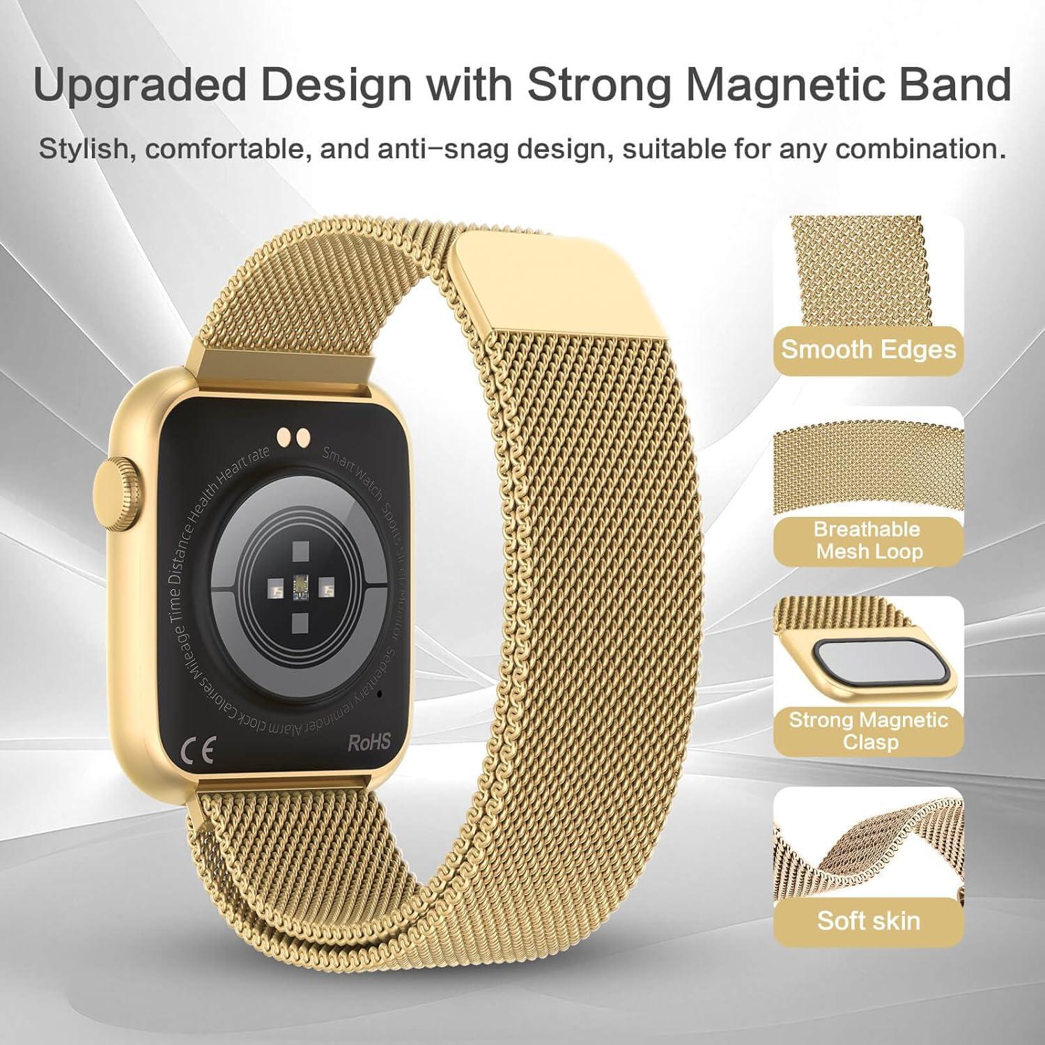 Reloj Inteligente EarlySincere 1.9" AMOLED Salud AI IP68