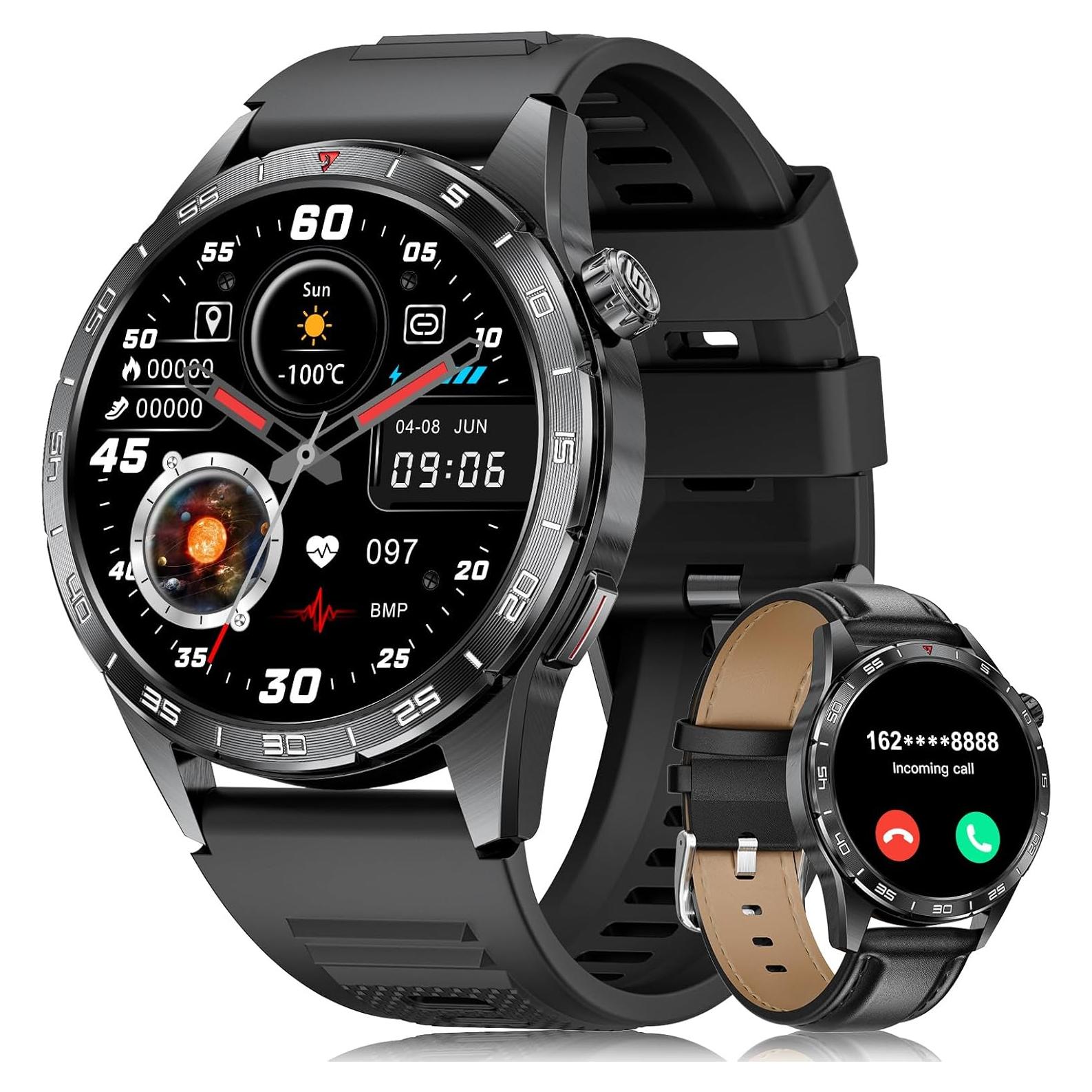 Reloj Inteligente SUNKTA Hombre 1.43" AMOLED IP68 Fitness