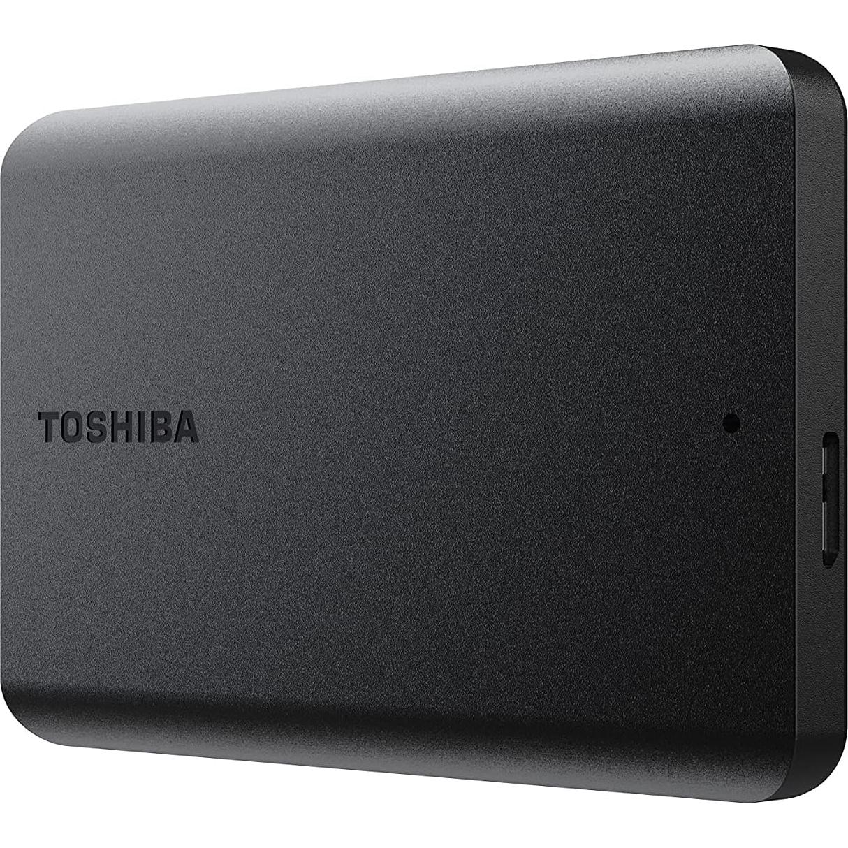 Disco Duro Externo Portátil Toshiba Canvio Basics 1TB USB 3.0 Negro