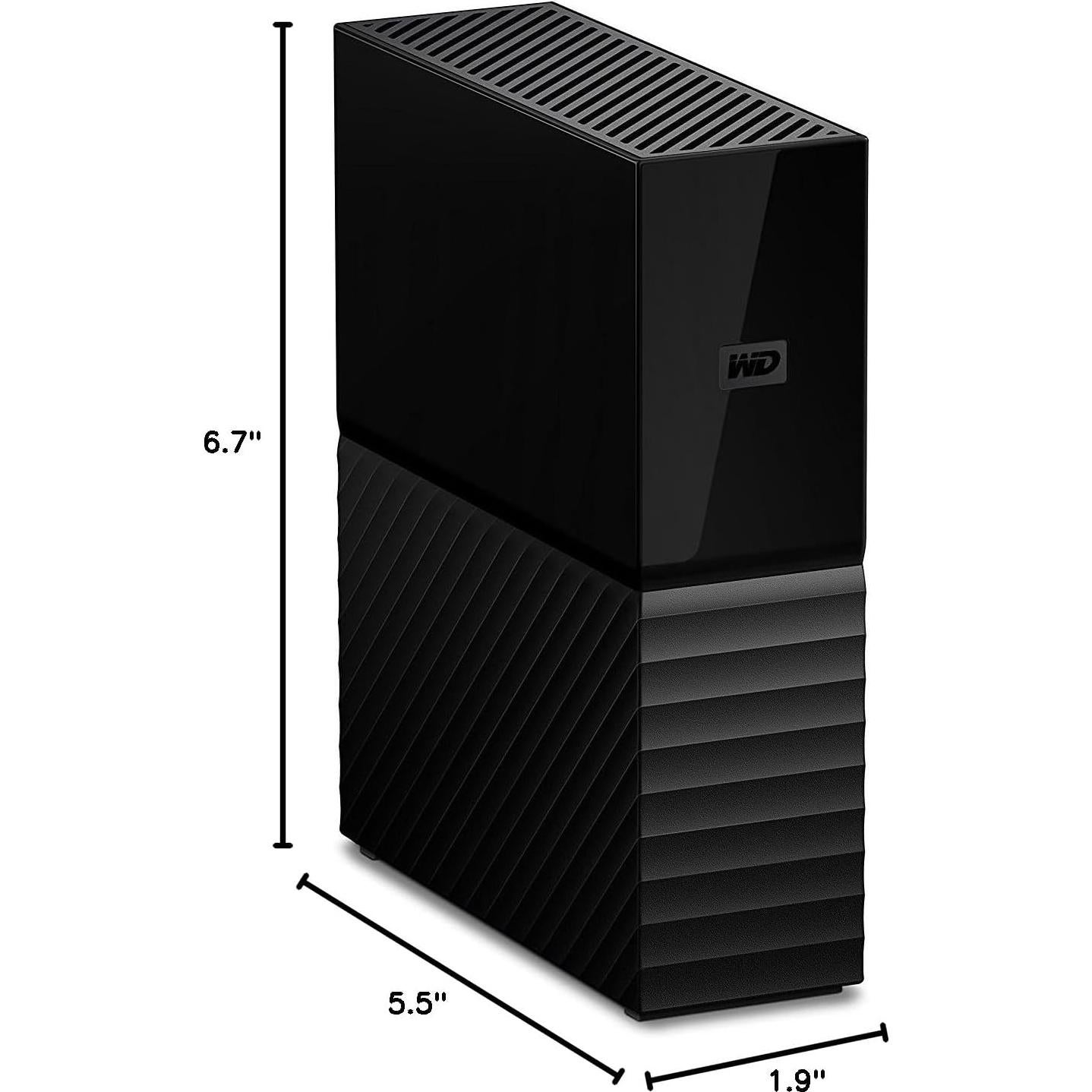 Disco Duro Externo WD My Book 8TB USB 3.0 con Seguridad