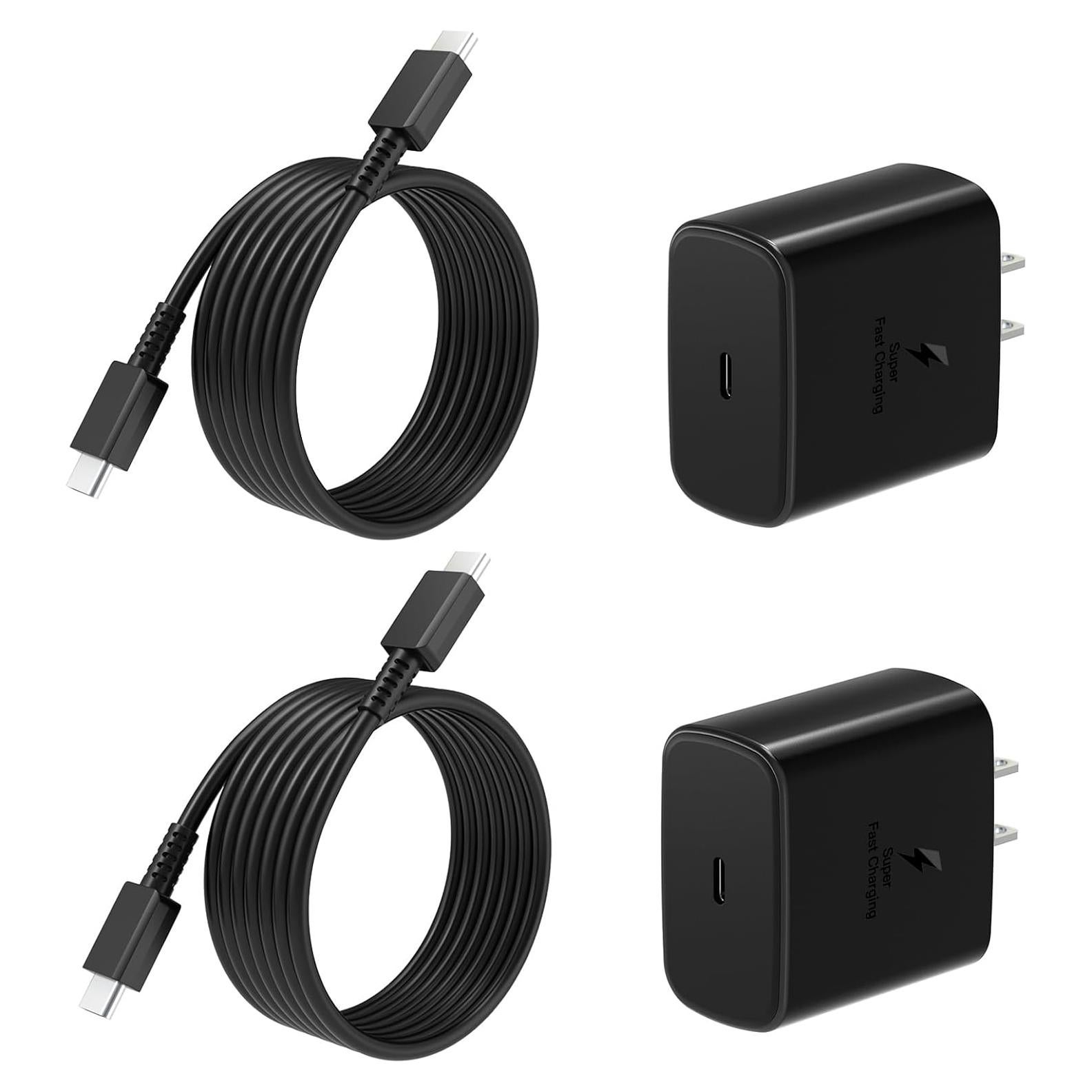 Cargador Rápido 45W Ximytec USB-C + 2 Cables 1.8M