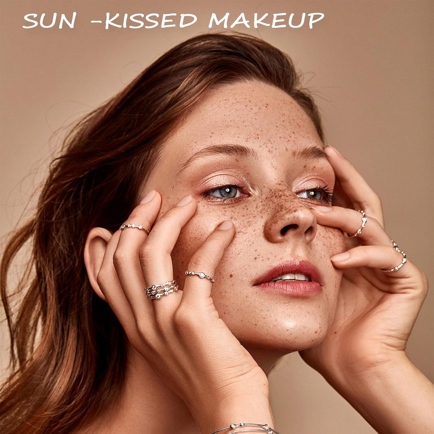 Sello de Pecas CLLFUU Impermeable 9.4x2.9cm - Natural