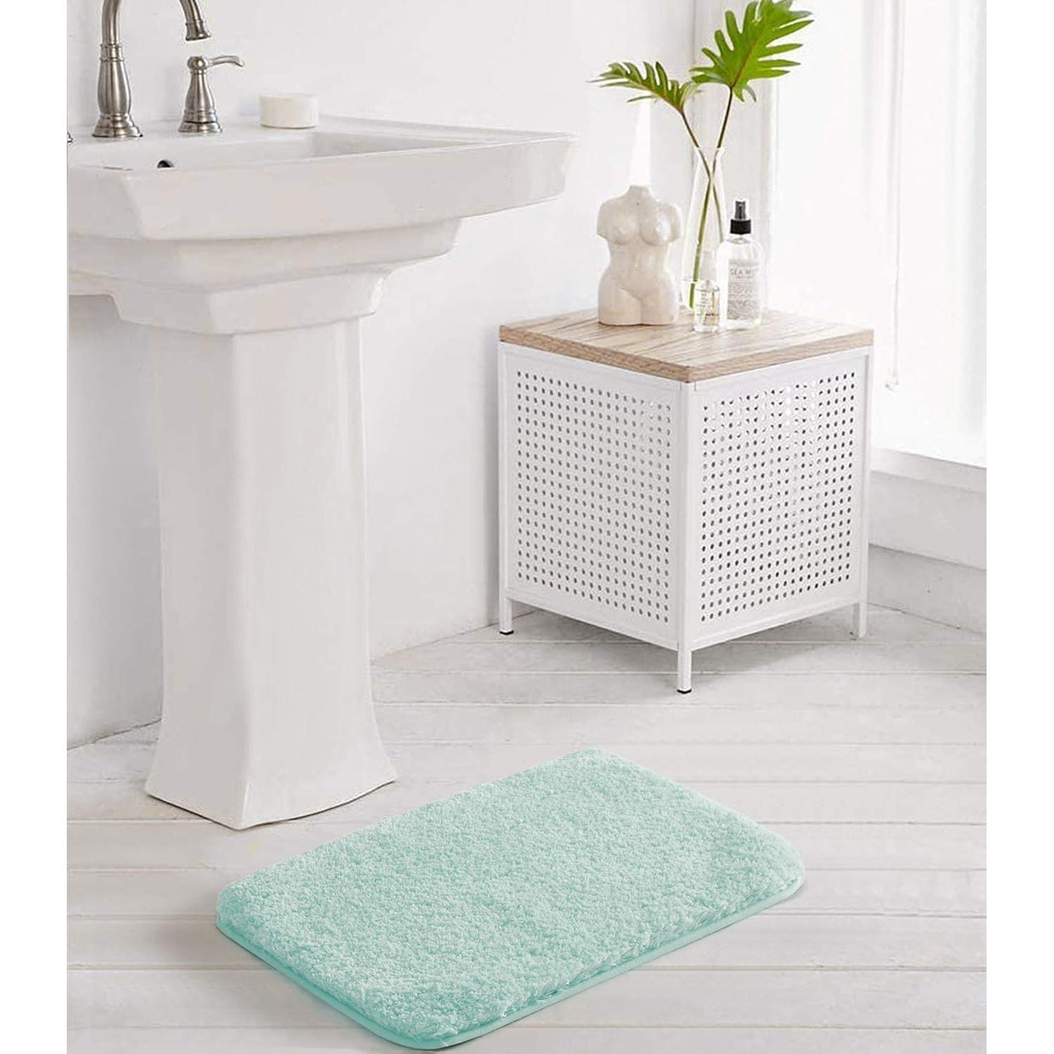 Alfombra de Baño Antideslizante Suchtale 60x40 cm Aqua