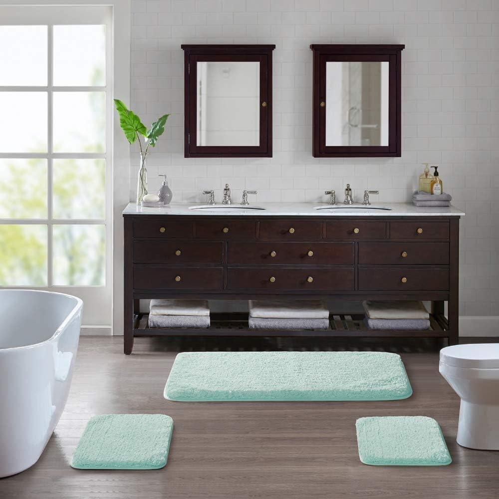 Alfombra de Baño Antideslizante Suchtale 60x40 cm Aqua