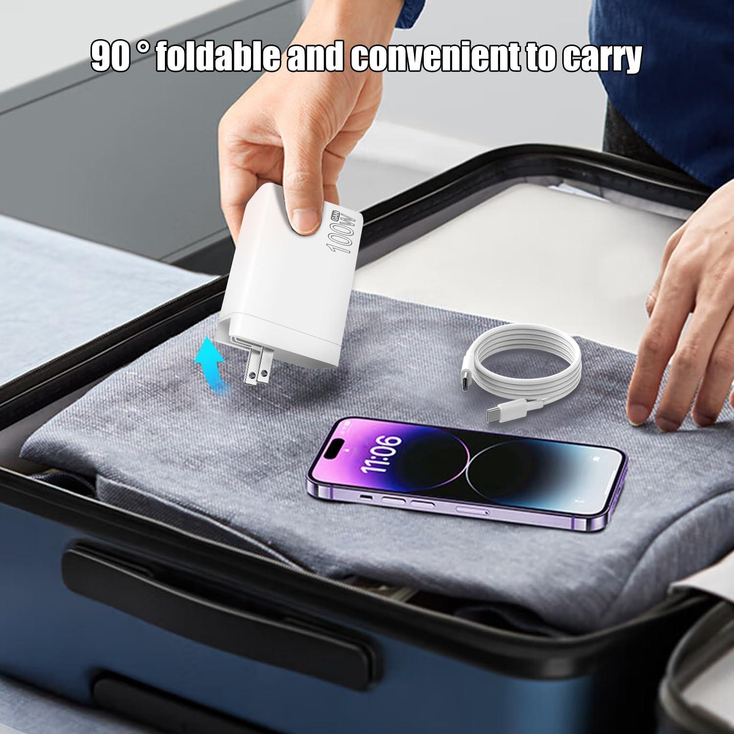 Cargador USB C 100W 4 Puertos PD GaN DongGuan Simer