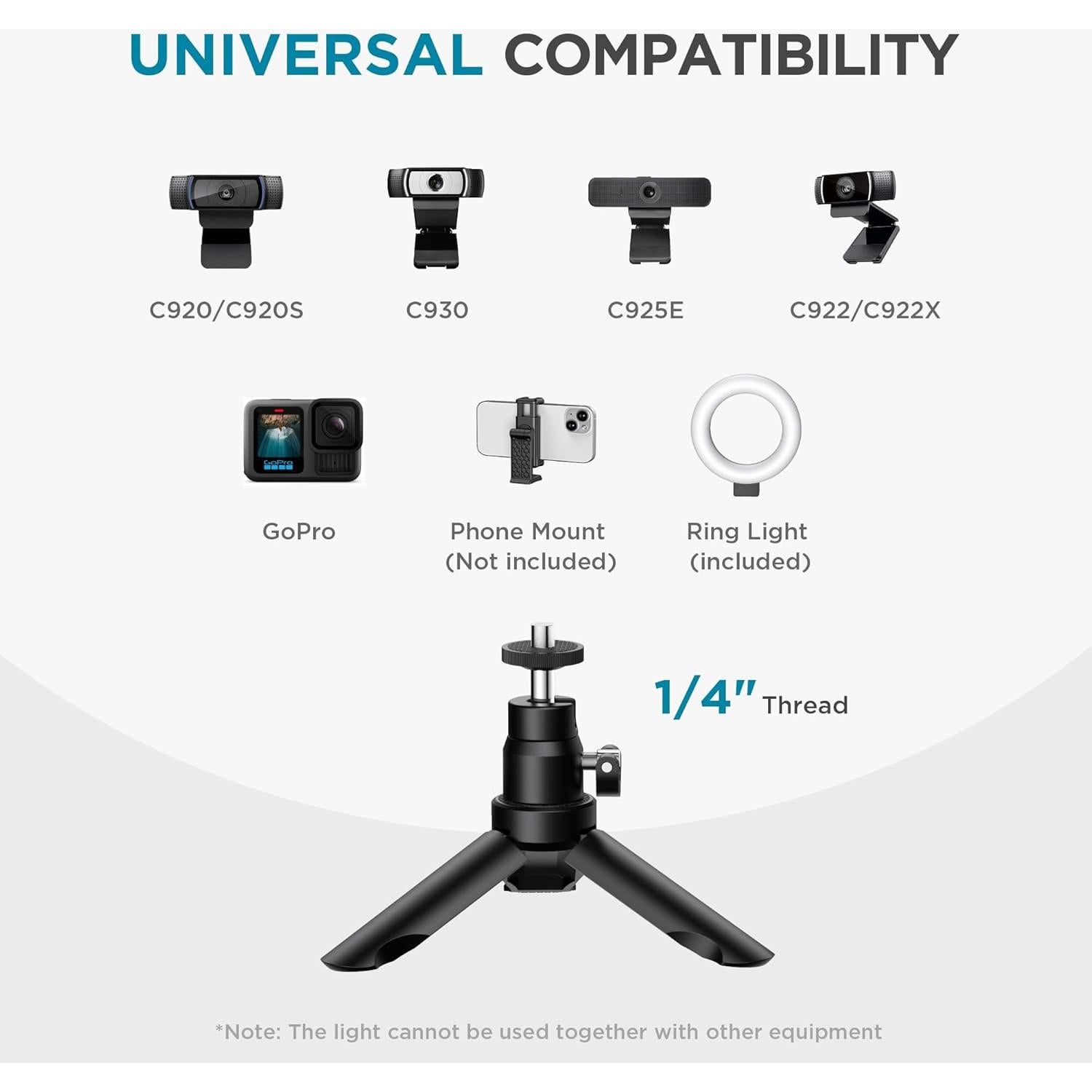 Luz de Anillo USB InnoGear F-602 60 LED 450Lux Ajustable