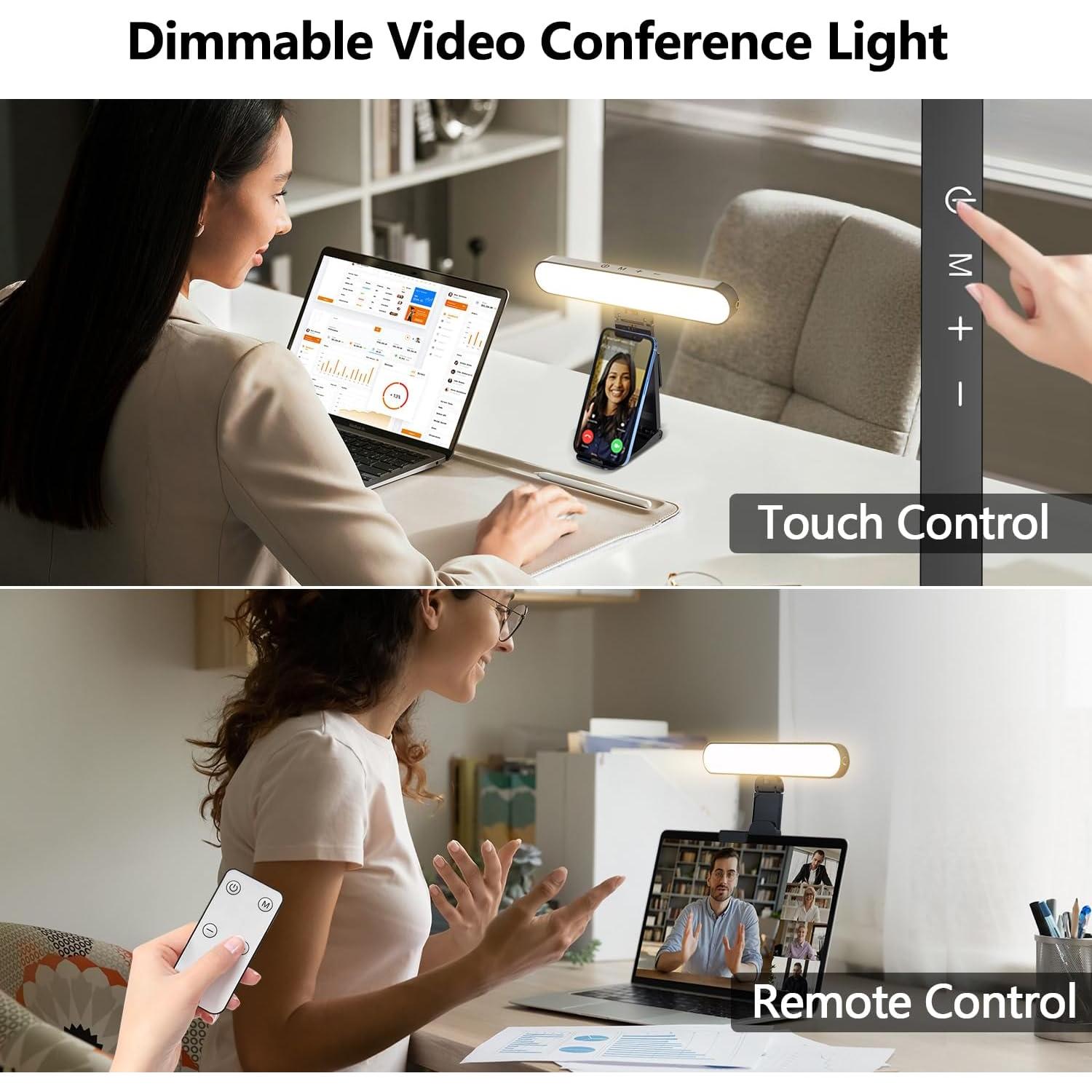 Luz de Conferencia de Video yAyusi F-663 LED Ajustable