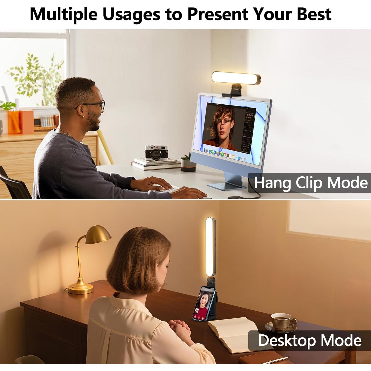 Luz de Conferencia de Video yAyusi F-663 LED Ajustable