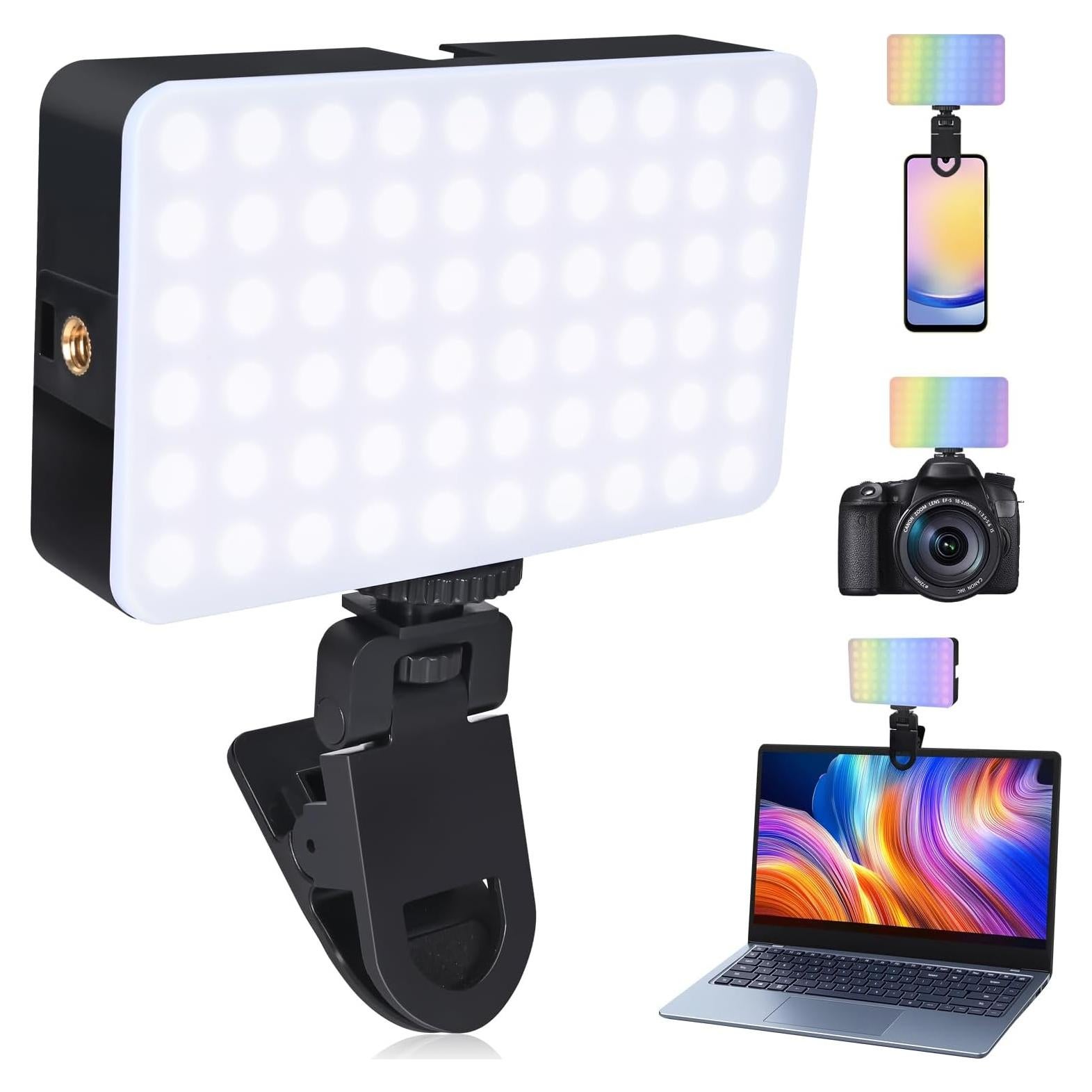 Luz de Conferencia LED Recargable LDGHO KDD001 para Video