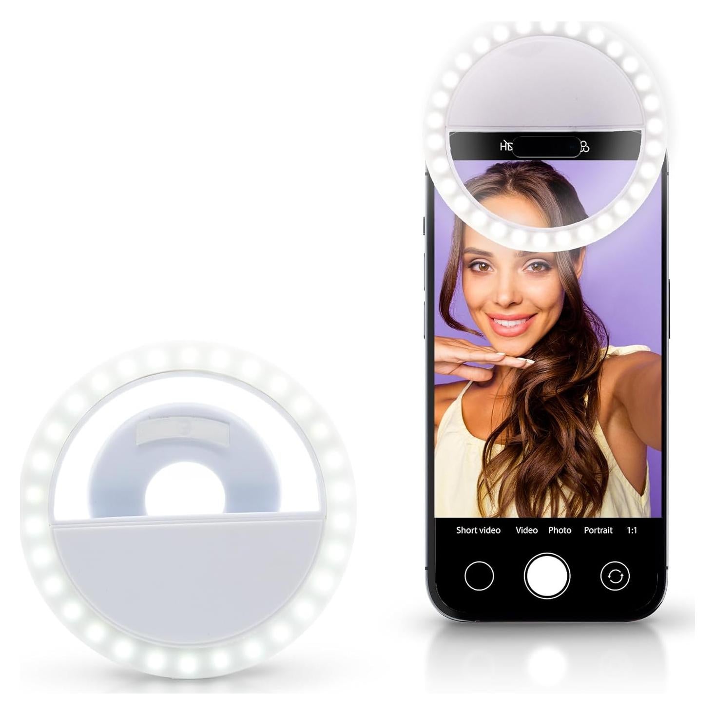 Luz de Anillo LED Recargable Windy City Novelties 8.89 cm