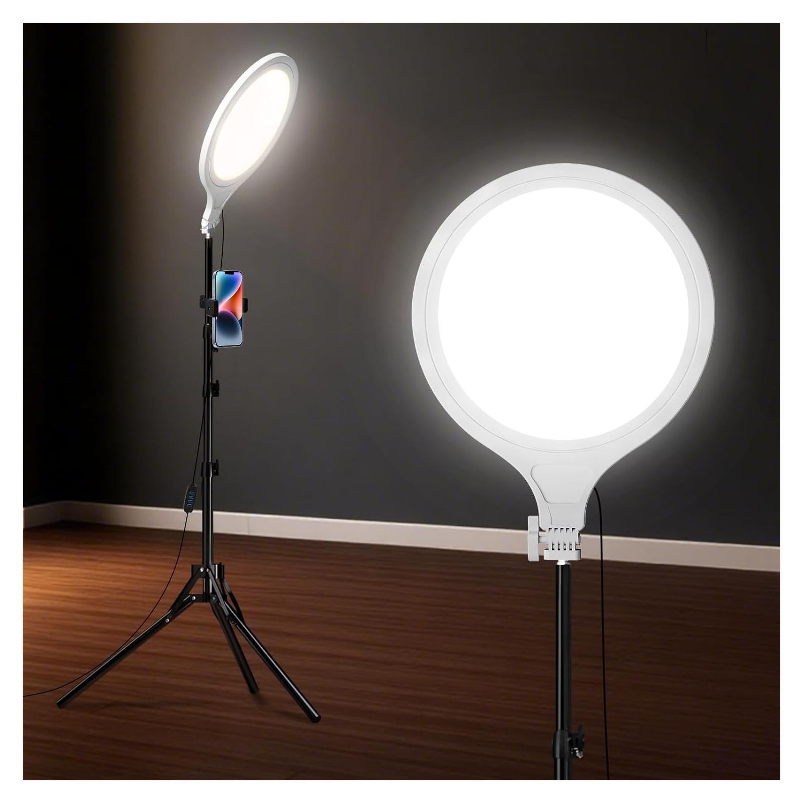 Anillo de Luz LED 10" GSY con Trípode Ajustable 160 cm