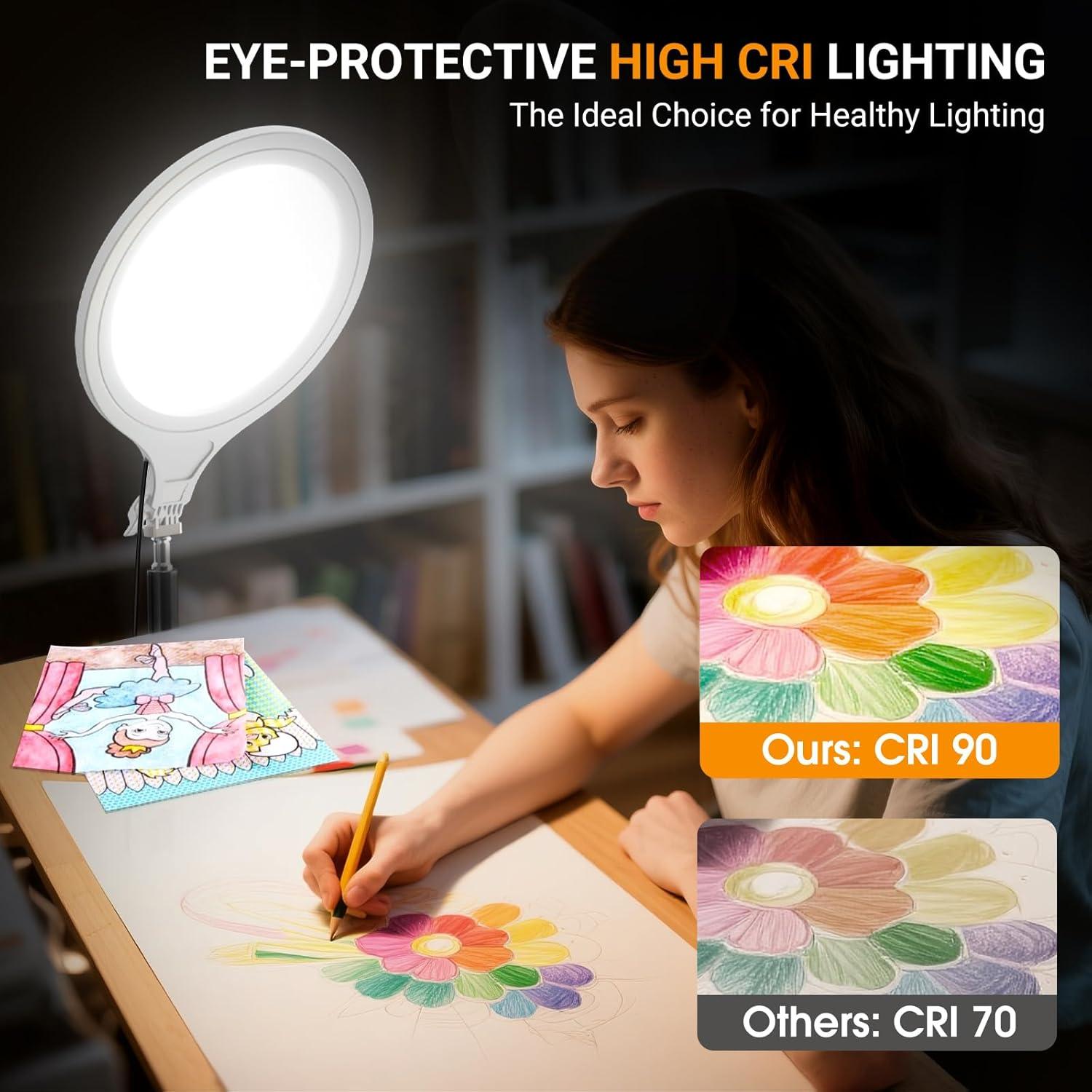 Anillo de Luz LED 10" GSY con Trípode Ajustable 160 cm