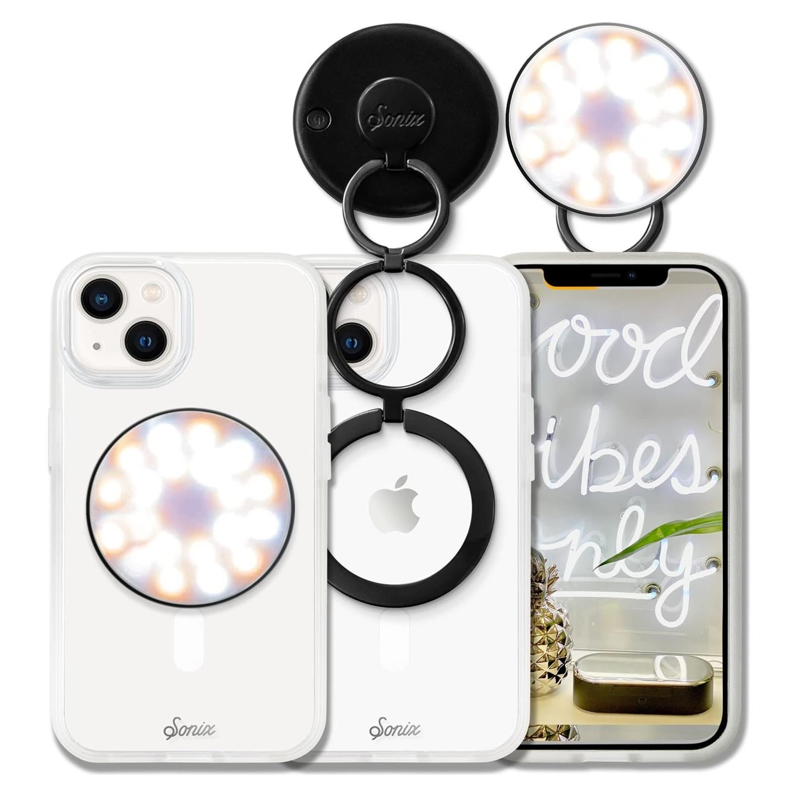 Luz Selfie Pop Up Sonix MagLink para iPhone MagSafe 17 cm