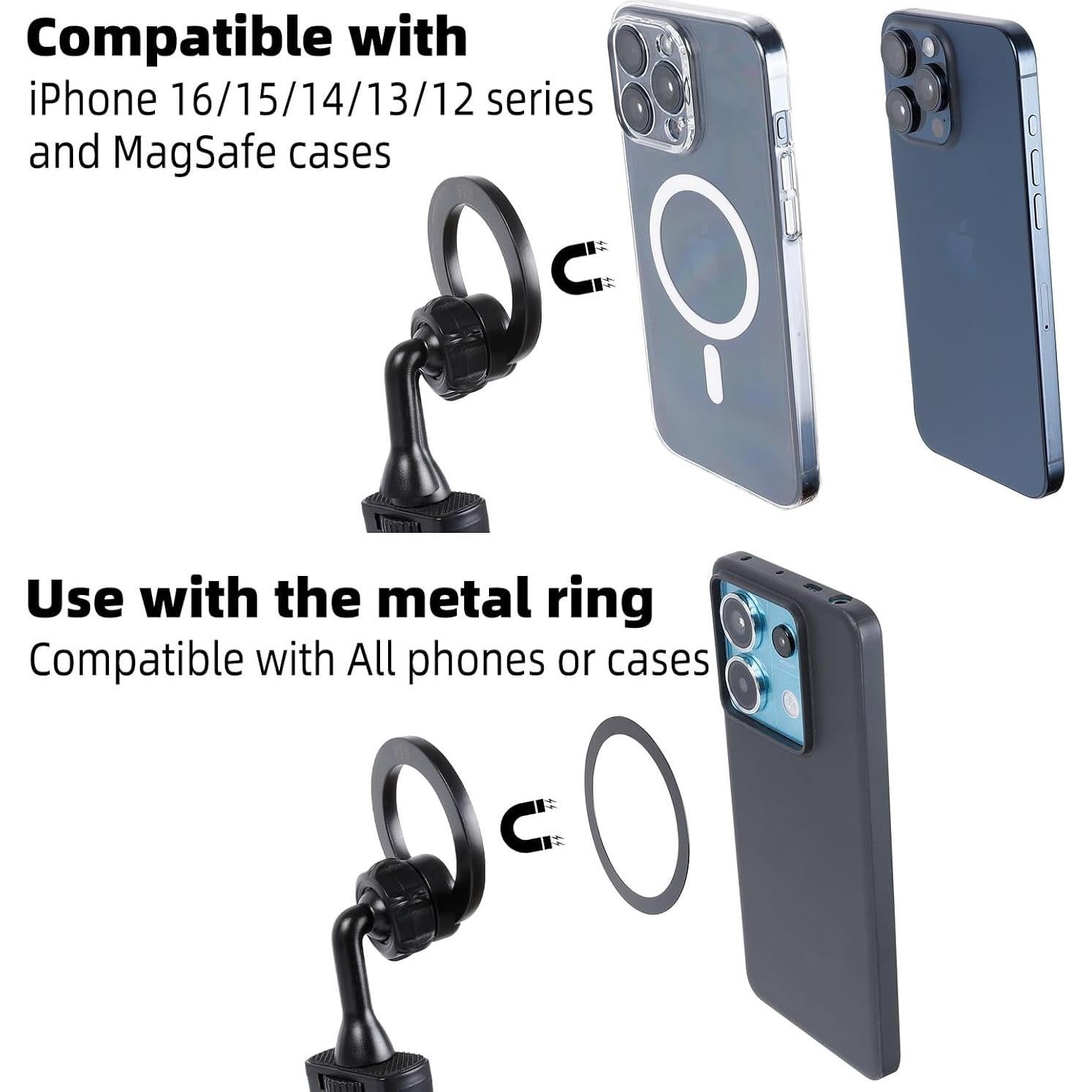 Adaptador Magnético para Teléfono FPN con Zapata Fría - iPhone 12-16