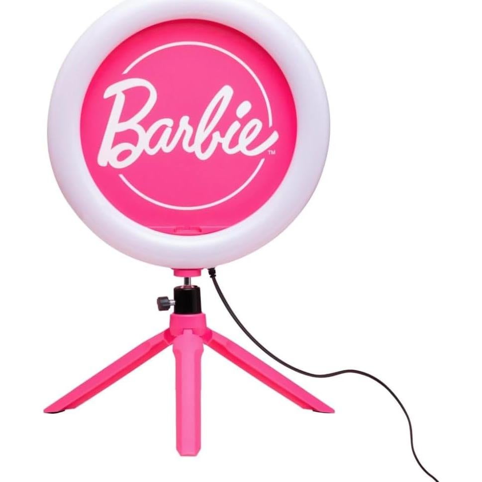 Luz de anillo ajustable Paladone Barbie 30cm con 3 modos