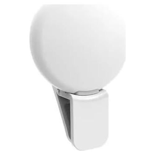 Luz de Anillo LED Recargable con Clip para Selfies - 3 Brillos