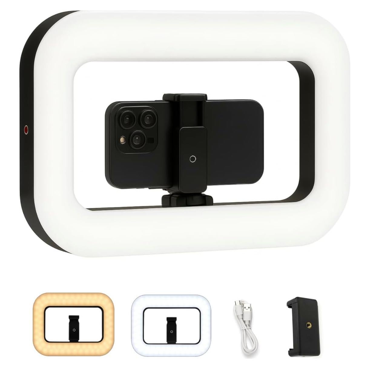 Anillo de Luz LED Inalámbrico ZanaTech Z5 con Batería 8000mAh