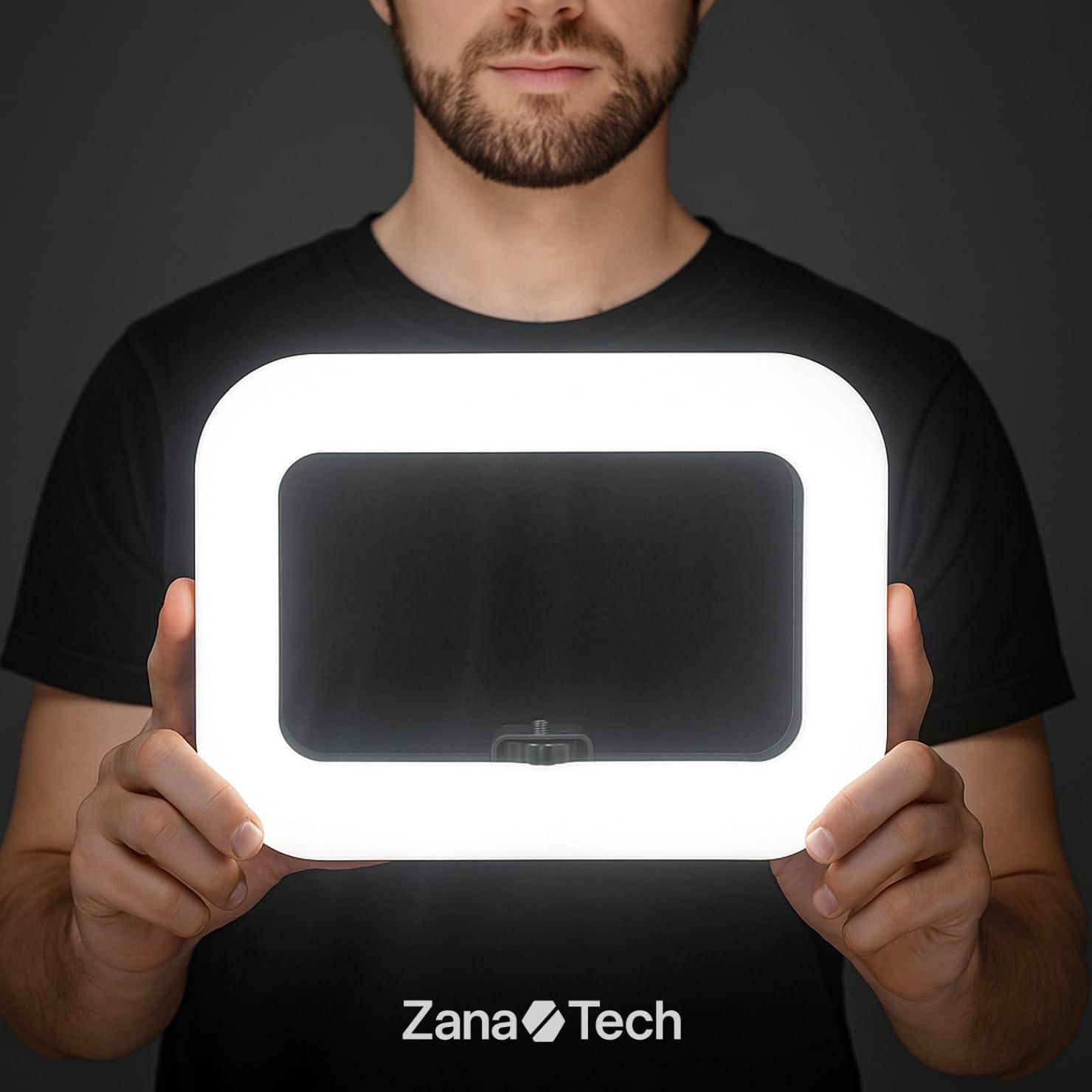 Anillo de Luz LED Inalámbrico ZanaTech Z5 con Batería 8000mAh