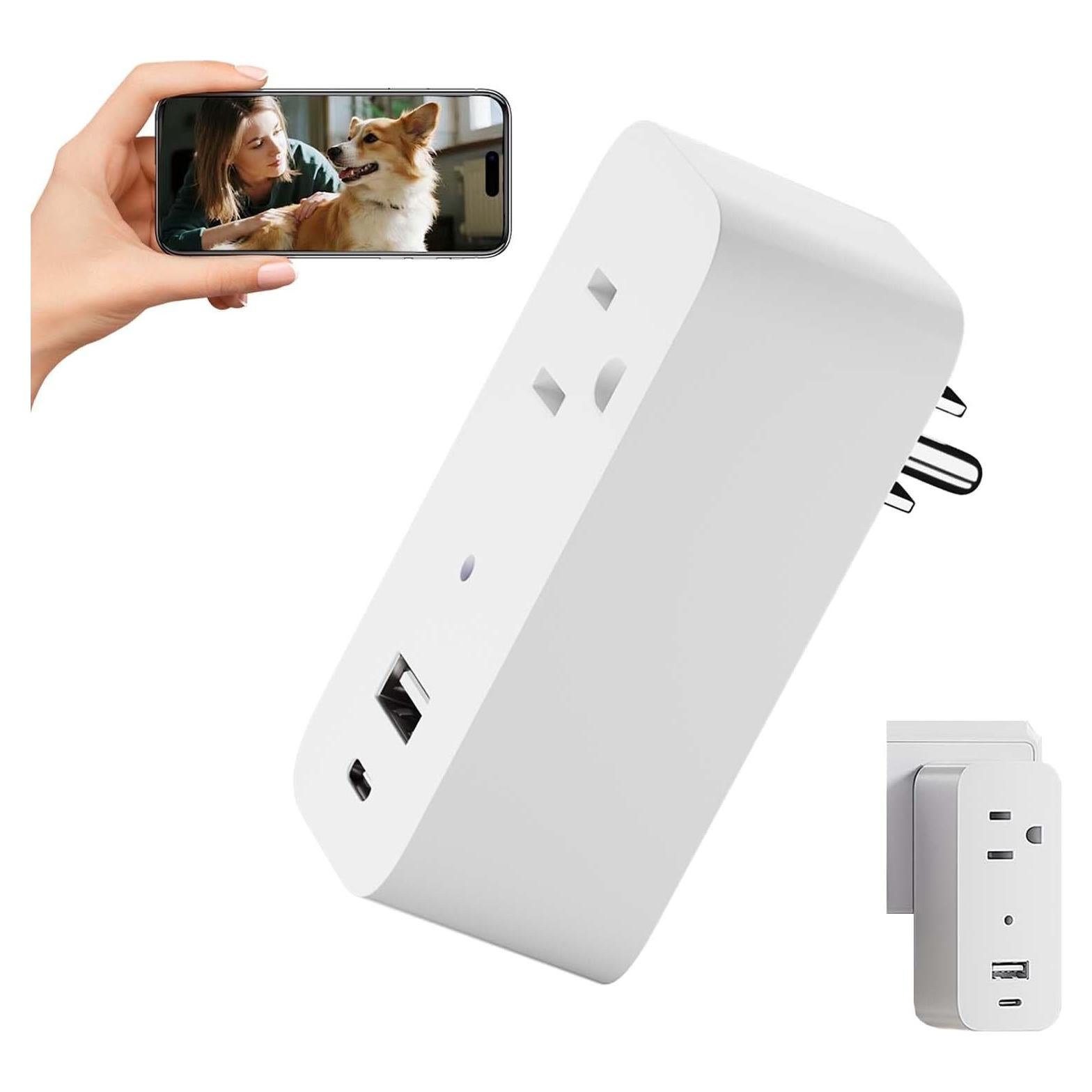 Cámara Enchufe Inalámbrica 1080P InCliick con SD 32GB