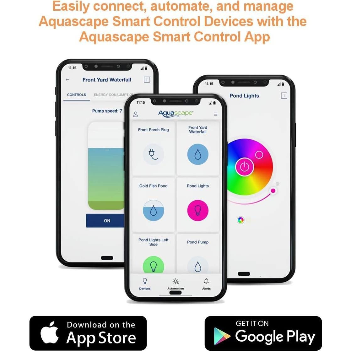 Enchufe de Control Inteligente Aquascape 82001 3 Salidas