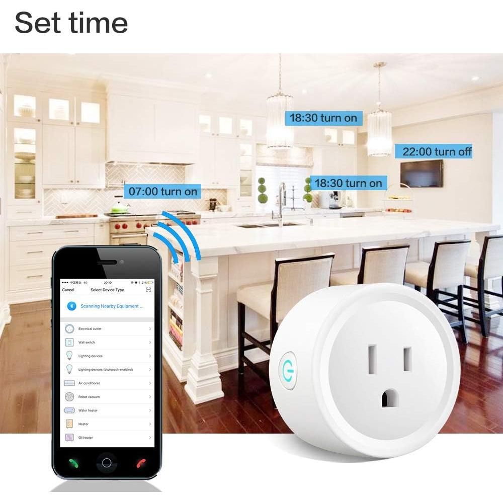 Enchufe Inteligente Homekit ngnsky 16A Control por Voz Siri