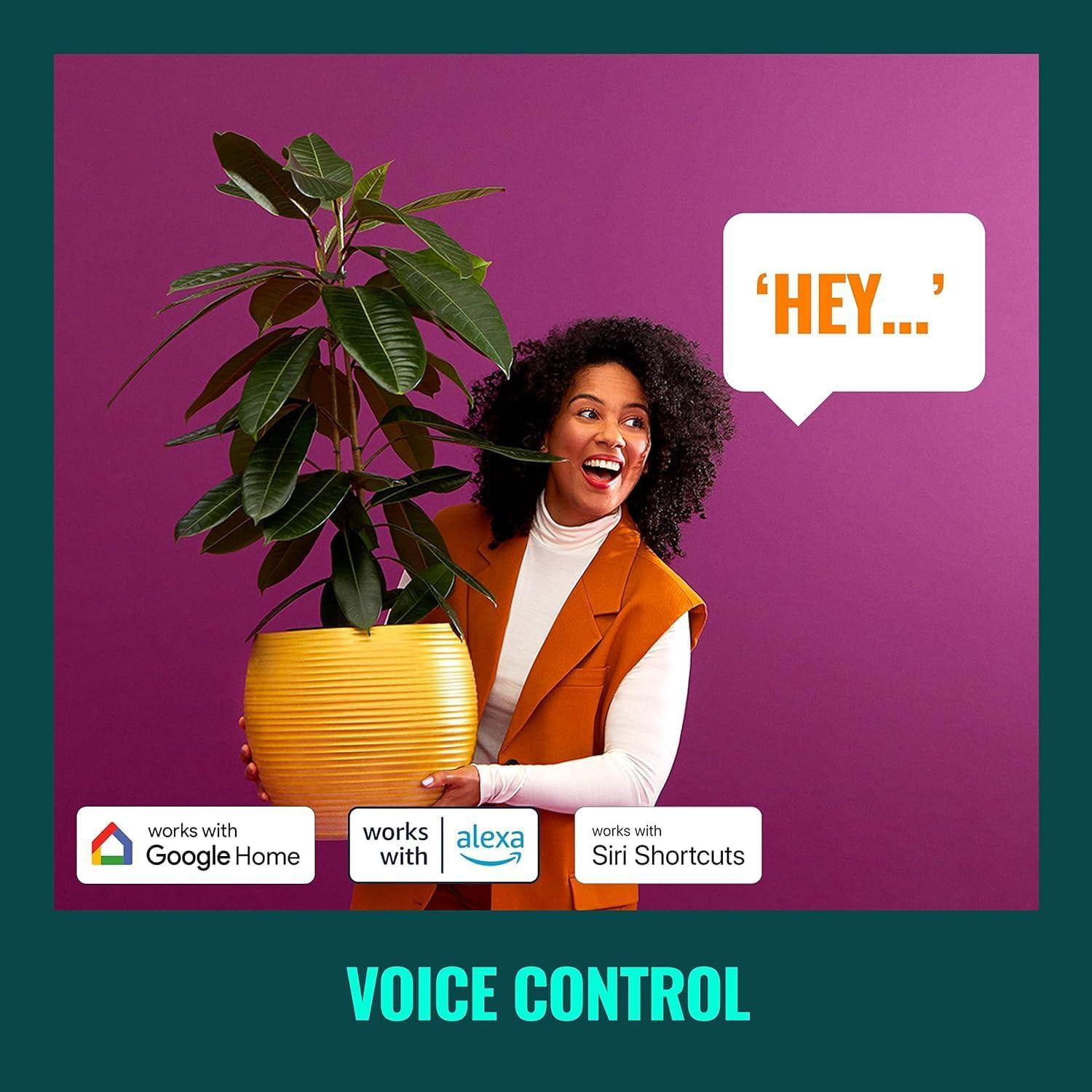 Bombilla LED inteligente WiZ G25 60W E26 Blanco Ajustable