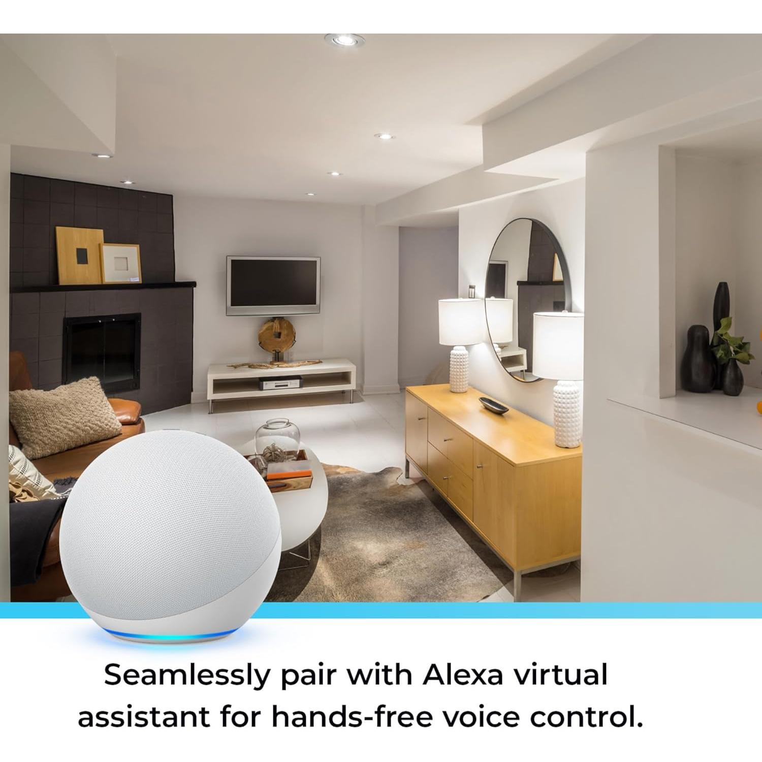 Bombilla LED Inteligente GLOBE BR30 E26 RGB 8.5W Alexa