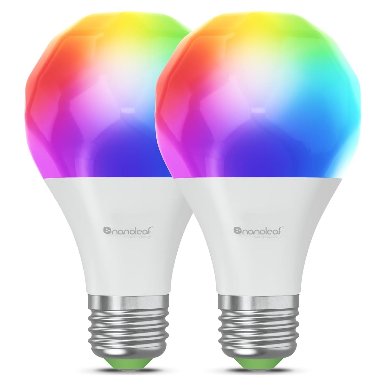 Bombillas LED Inteligentes Nanoleaf Essentials A19 E26 1000lm 2PK