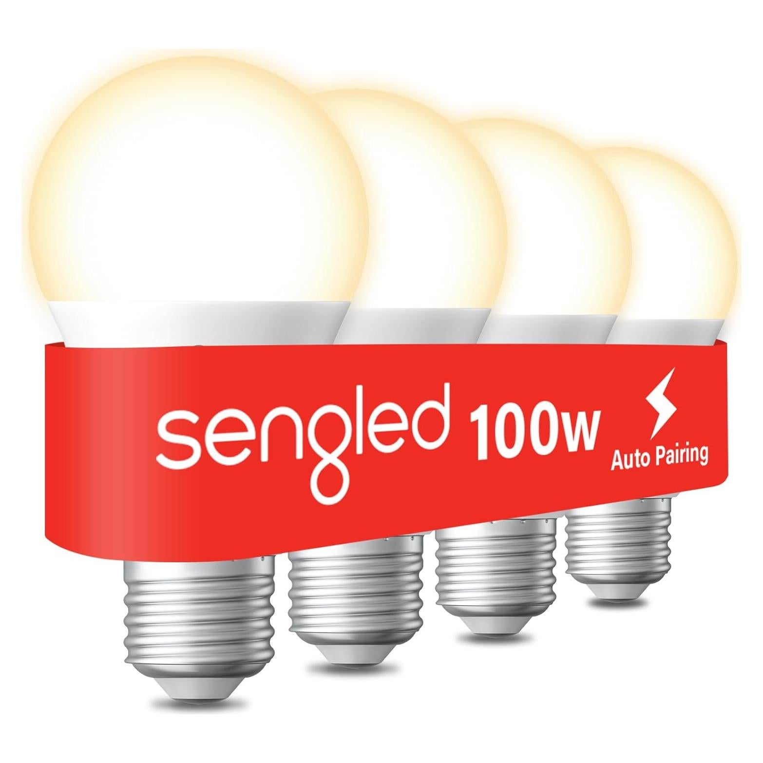 Bombillas Inteligentes LED Sengled A19 1500 Lúmenes 4 Pzas