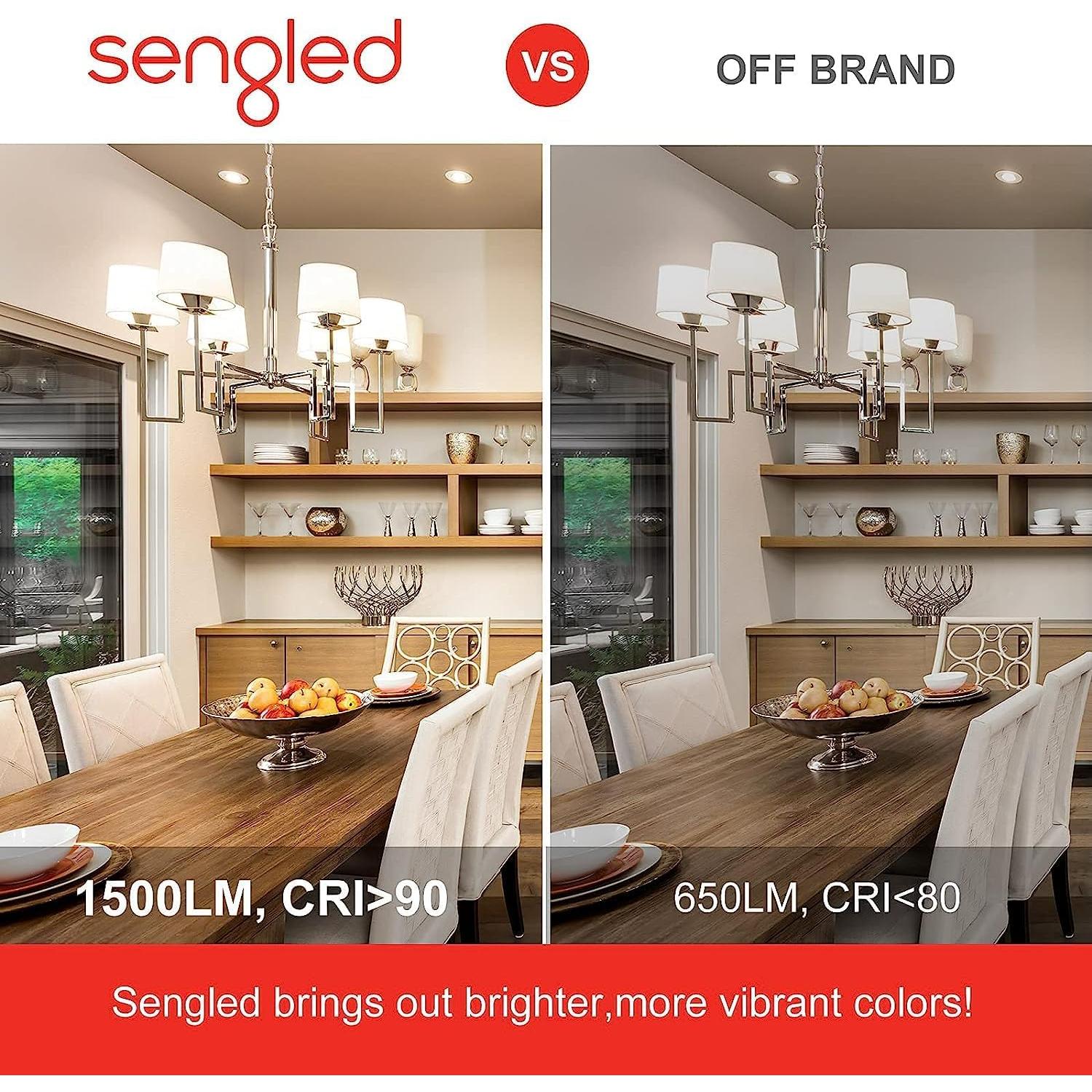 Bombillas Inteligentes LED Sengled A19 1500 Lúmenes 4 Pzas