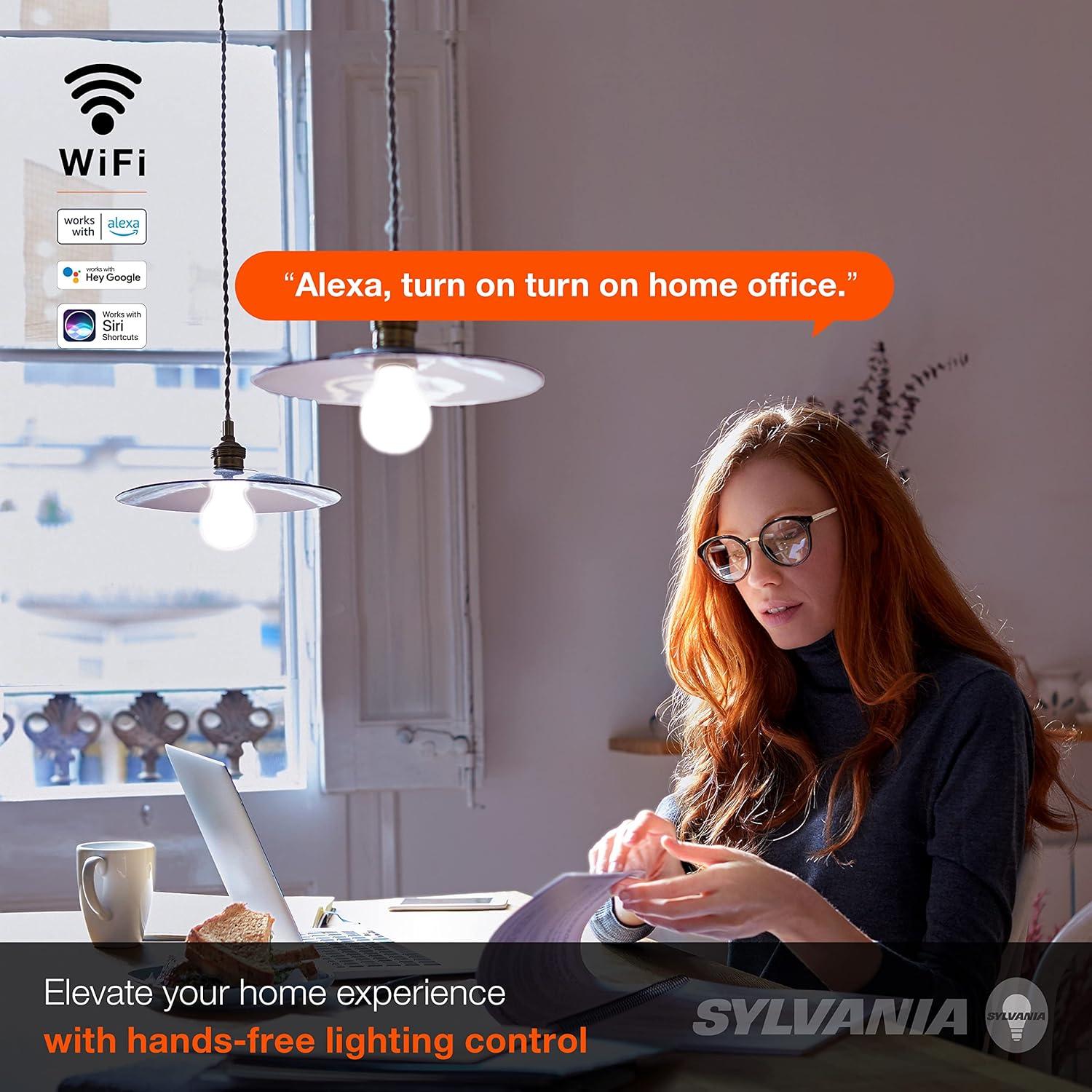 Bombilla LED Inteligente Sylvania WiFi A21 14.5W Blanco Ajustable