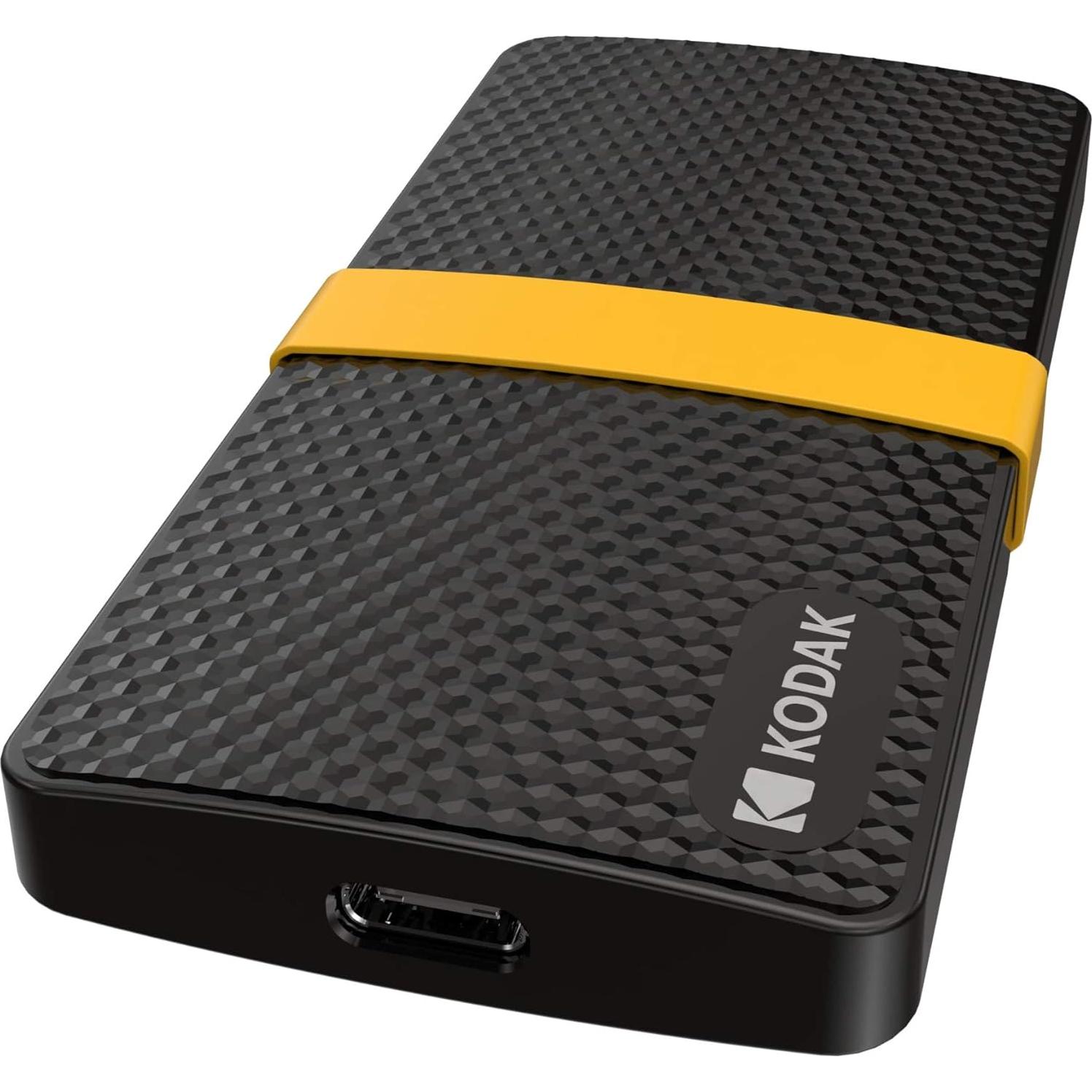 KODAK SSD Portátil X200 1TB USB-C 3.1 Gen 2 Rápido