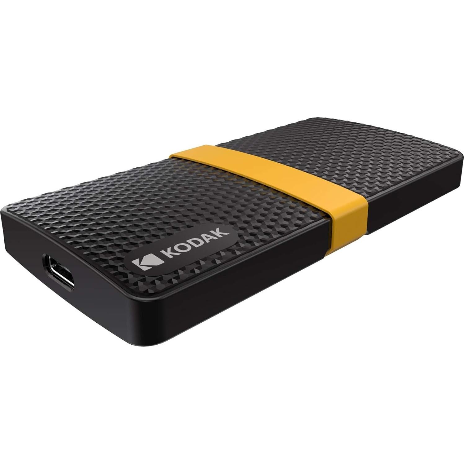 KODAK SSD Portátil X200 1TB USB-C 3.1 Gen 2 Rápido